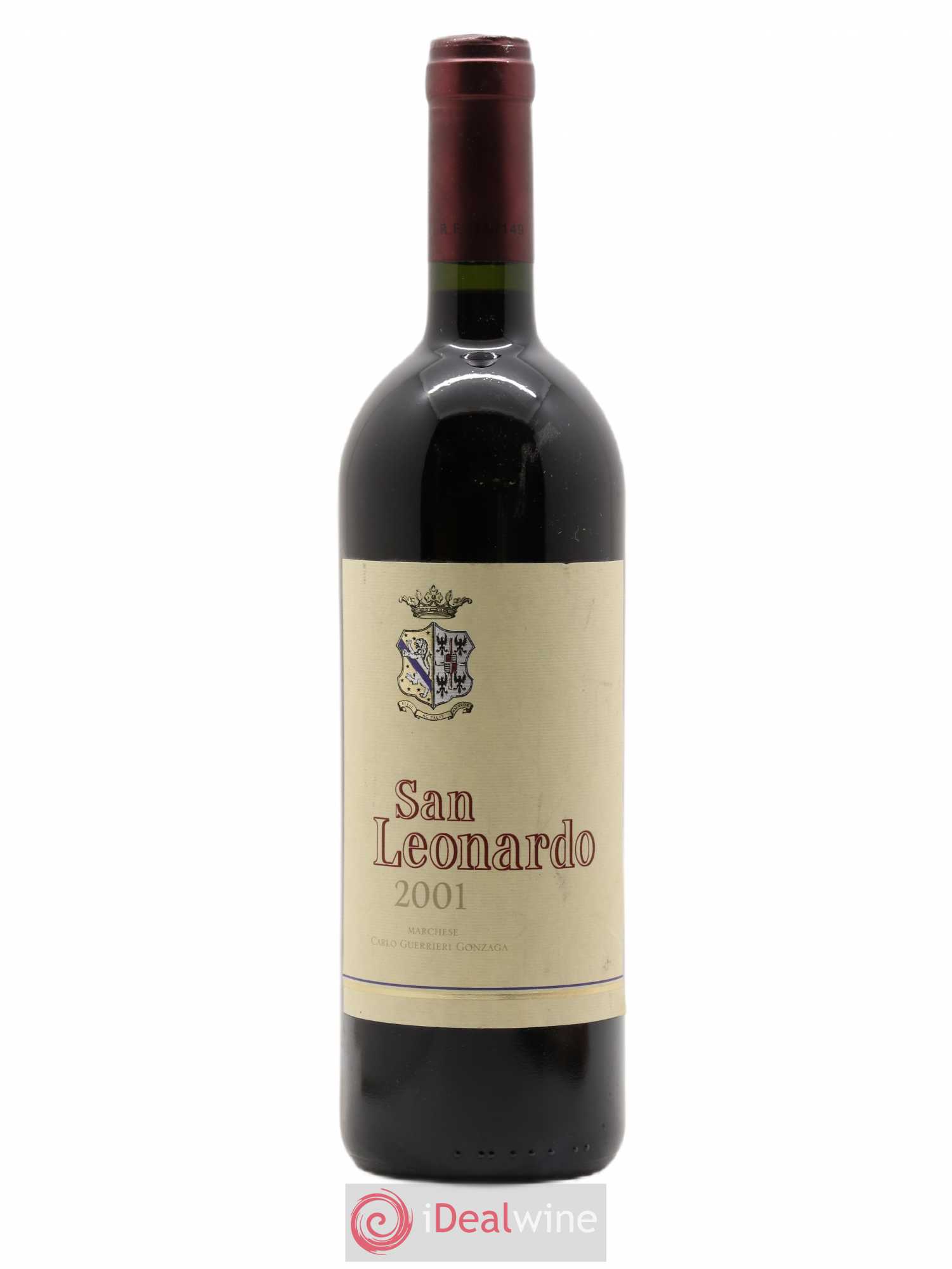 Italie IGT Vigneti delle Domomiti San Leonardo Rosso 2001 - Posten von 1 Flasche - 0