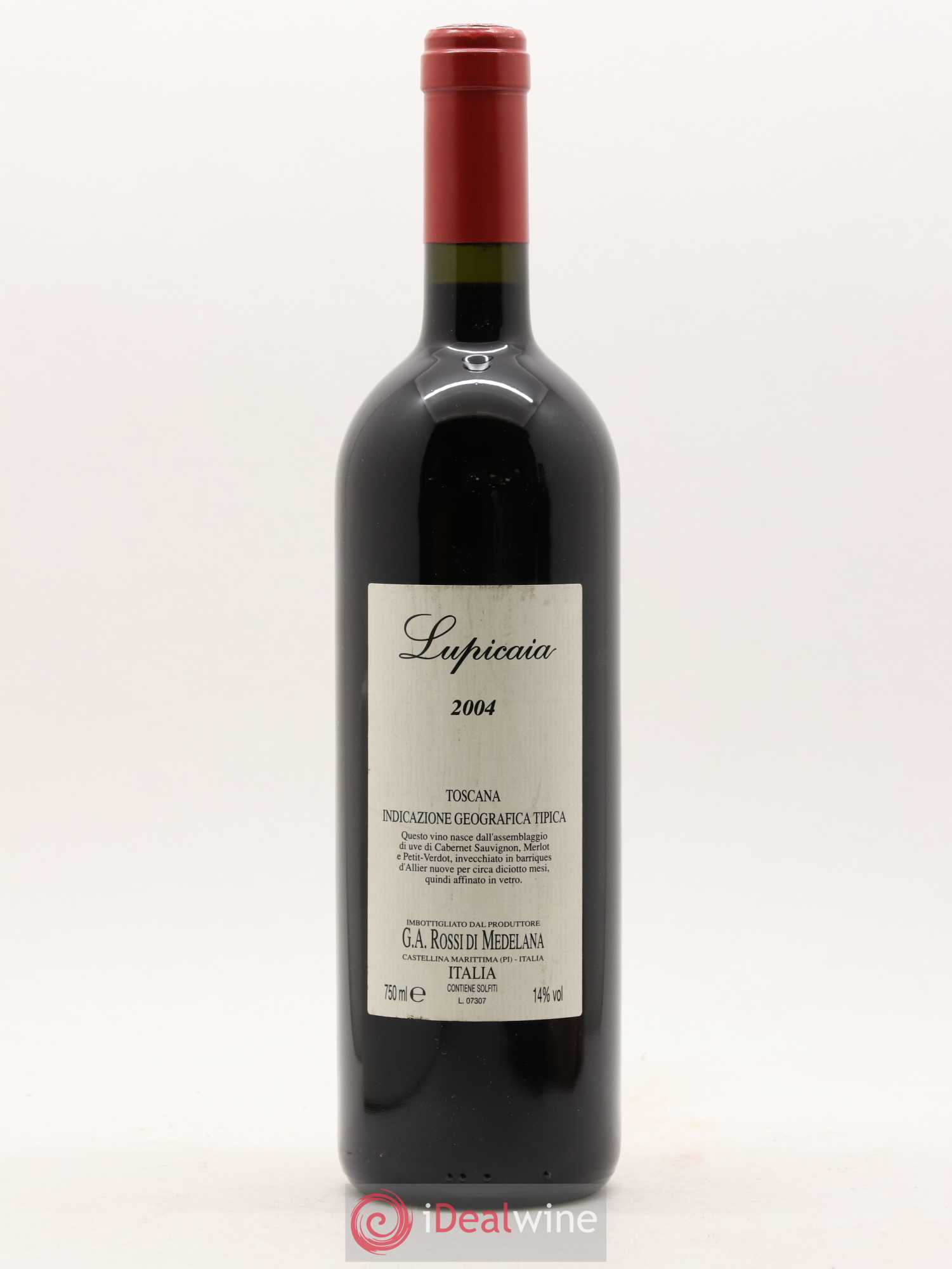 Toscana IGT Lupicaia 2004 - Posten von 1 Flasche - 1