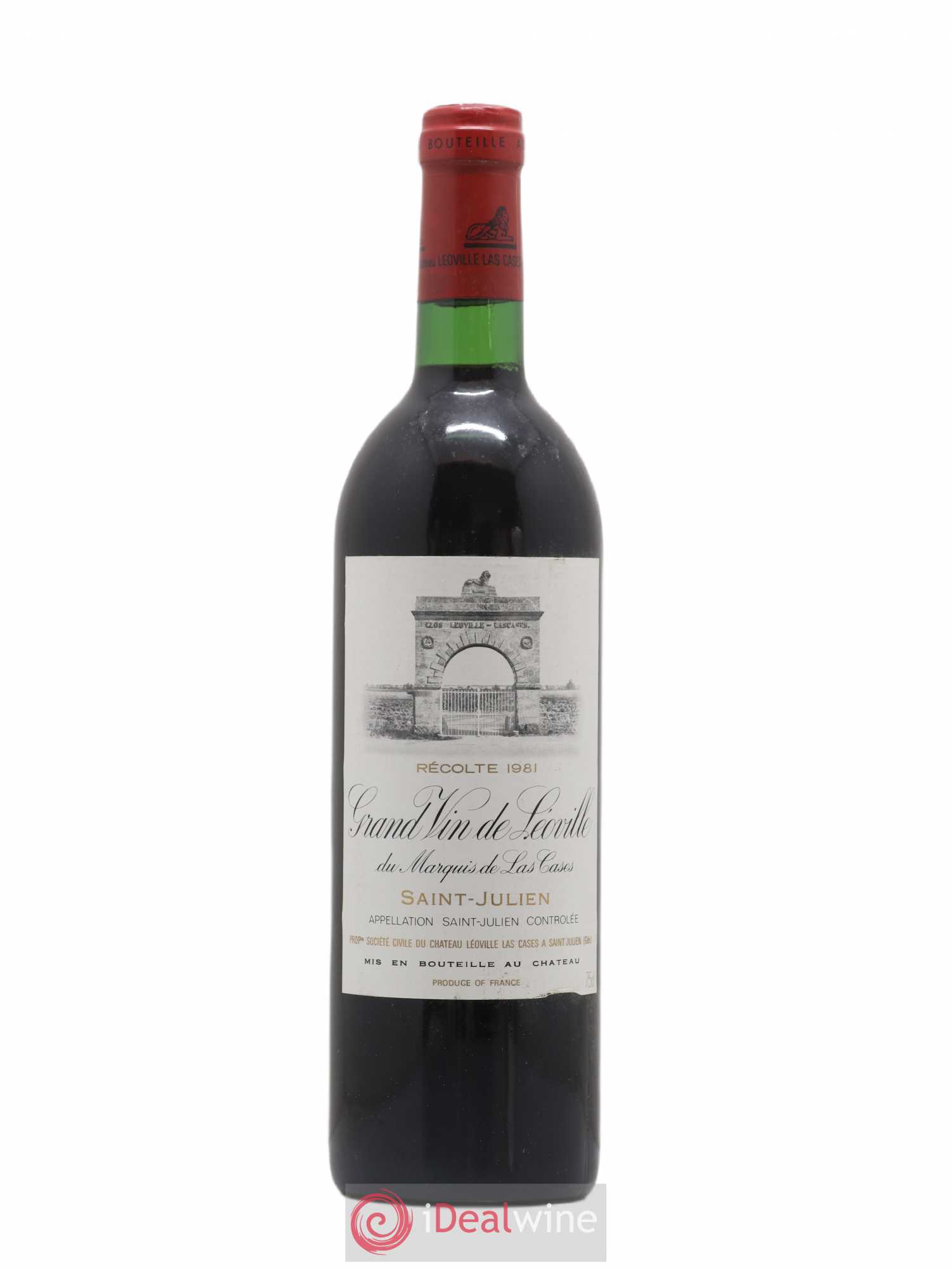 Château Léoville Las Cases 2ème Grand Cru Classé 1981 - Lot de 1 bouteille - 0