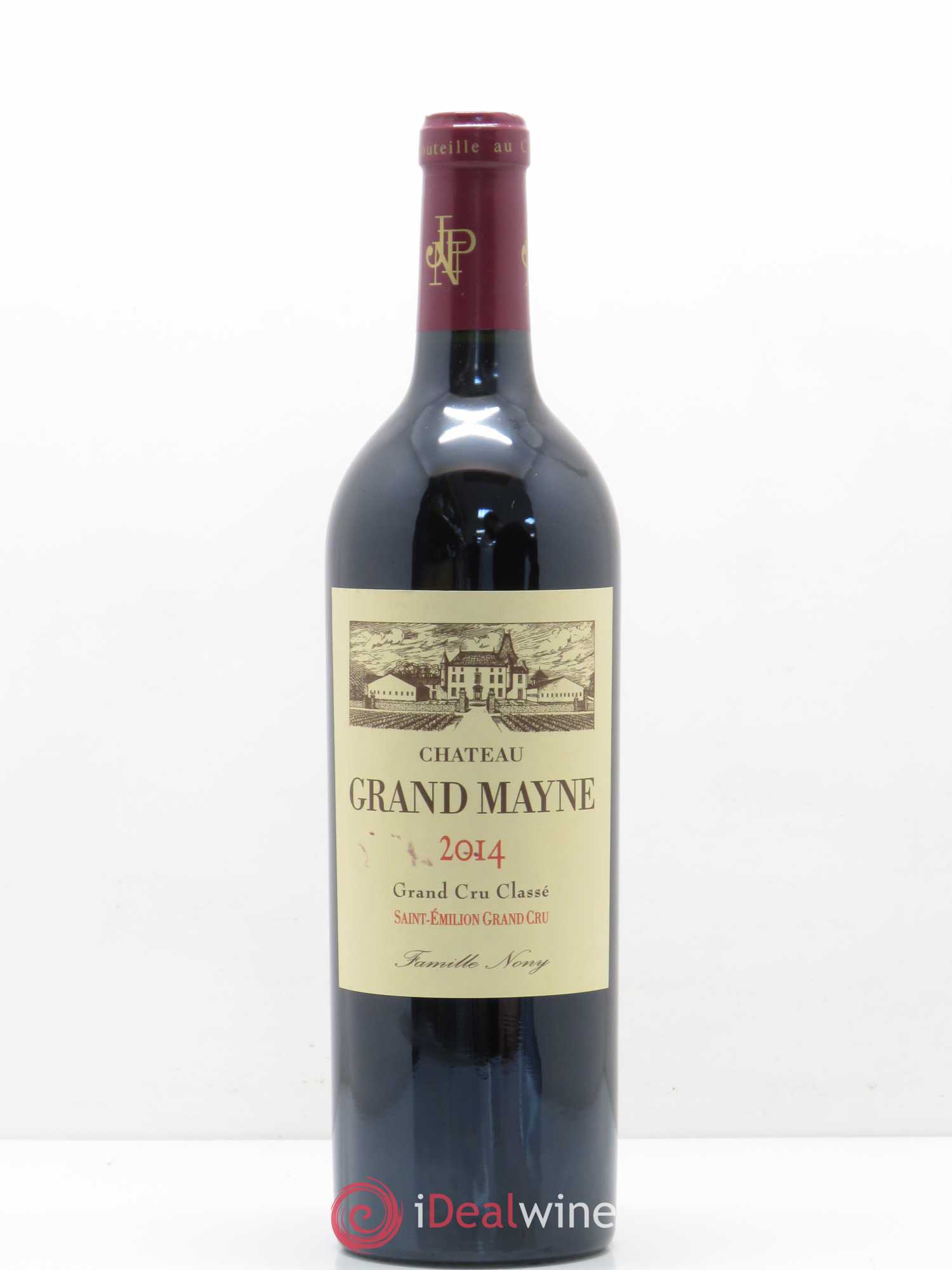 Château Grand Mayne Grand Cru Classé 2014 - Lot de 1 bouteille - 0