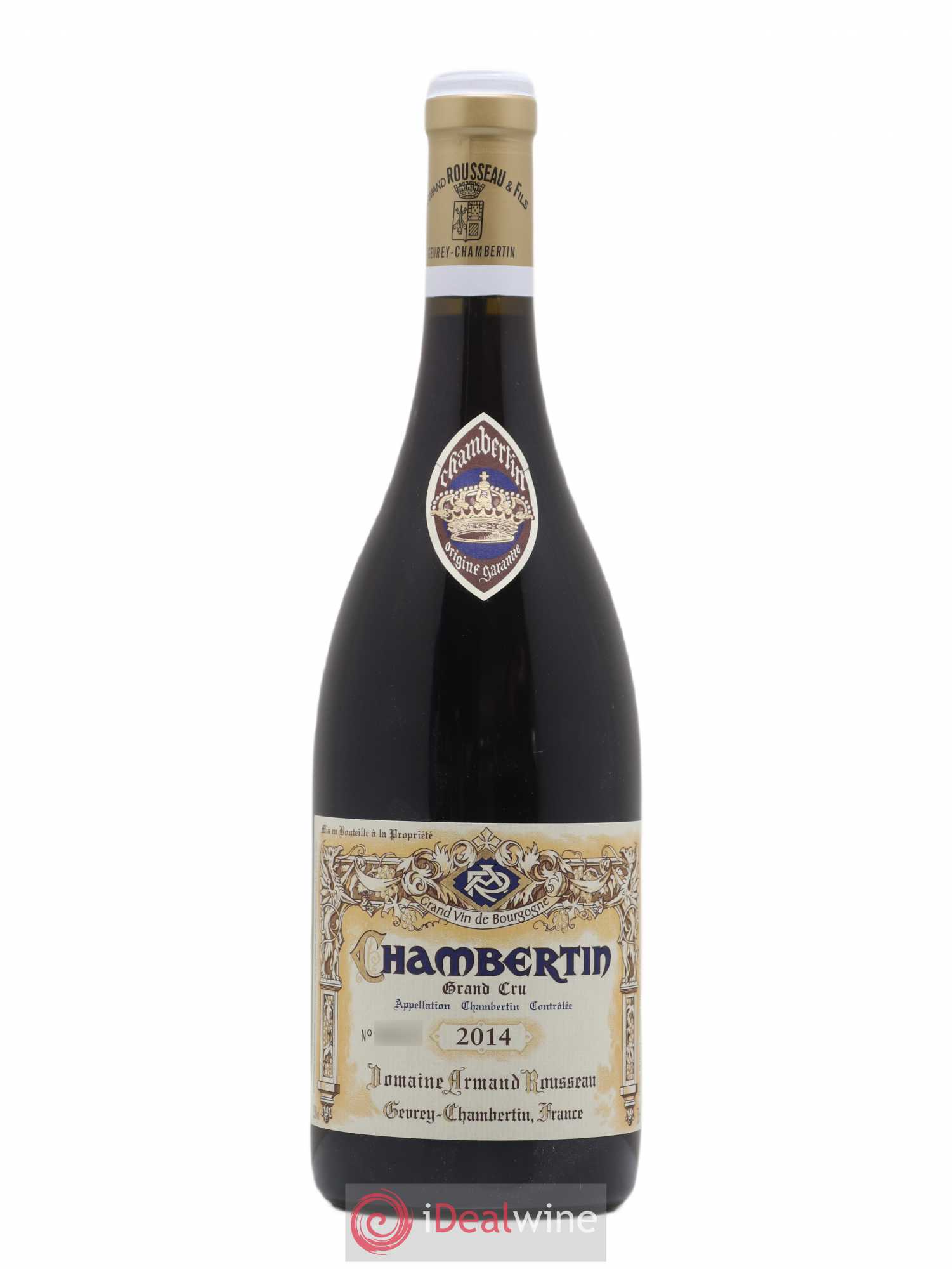 Chambertin Grand Cru Armand Rousseau (Domaine) 2014 - Lot de 1 bouteille - 0