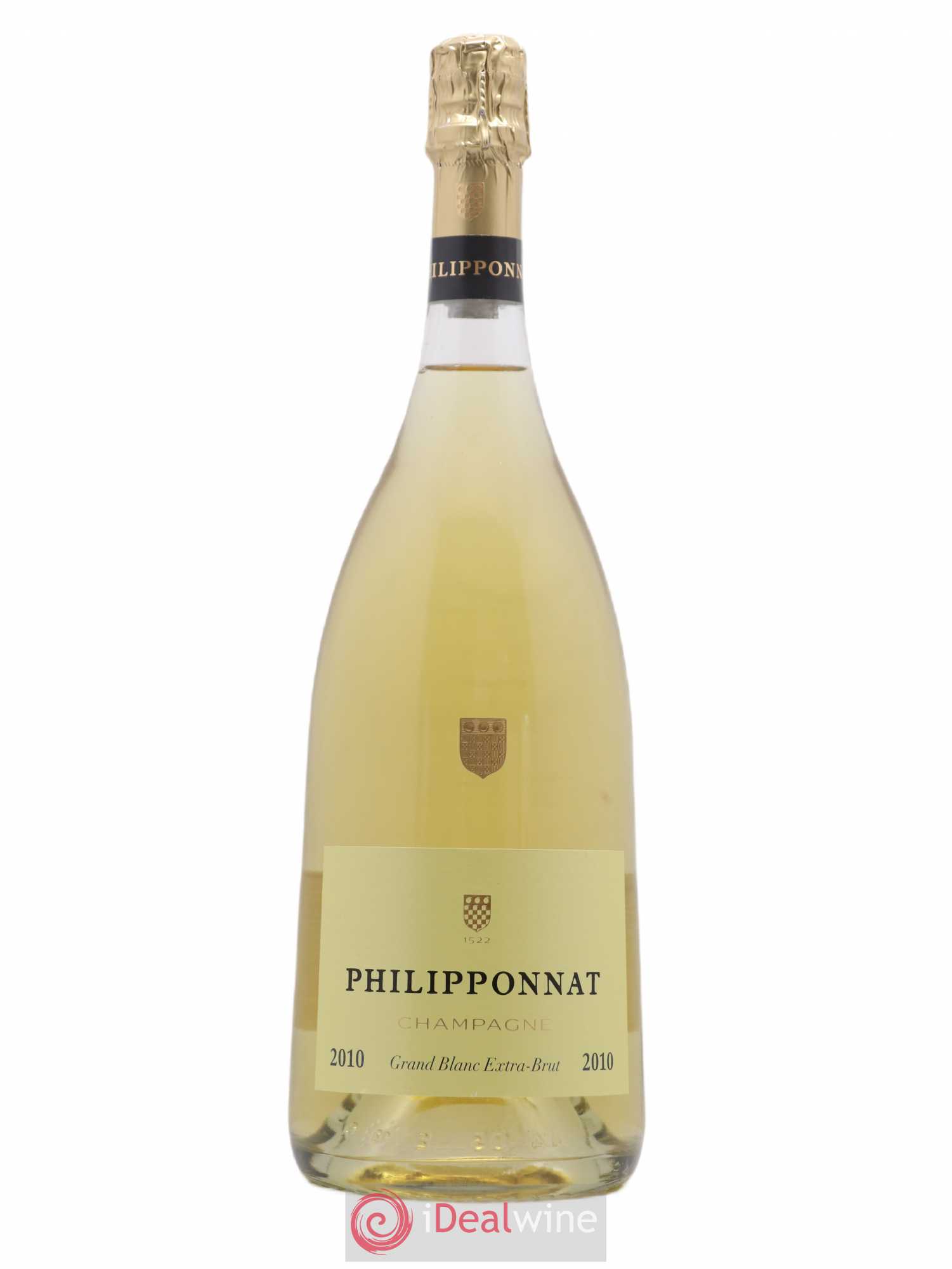 Grand Blanc Extra-Brut Philipponnat 2010 - Lot de 1 magnum - 0