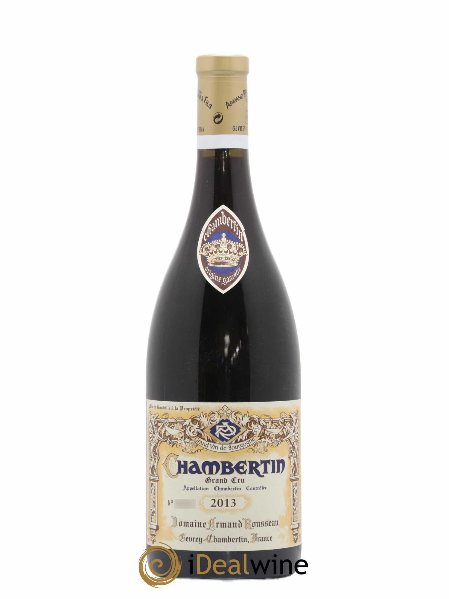 Chambertin Grand Cru Armand Rousseau (Domaine) 2013 - Lot de 1 bouteille - 0