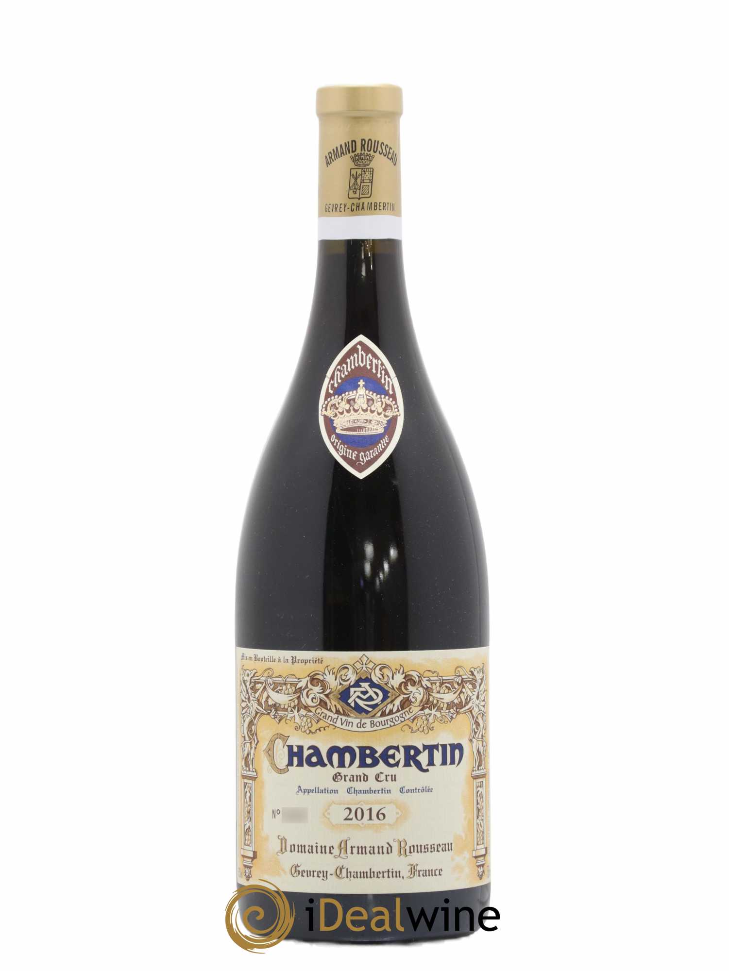 Chambertin Grand Cru Armand Rousseau (Domaine) 2016 - Lot de 1 bouteille - 0