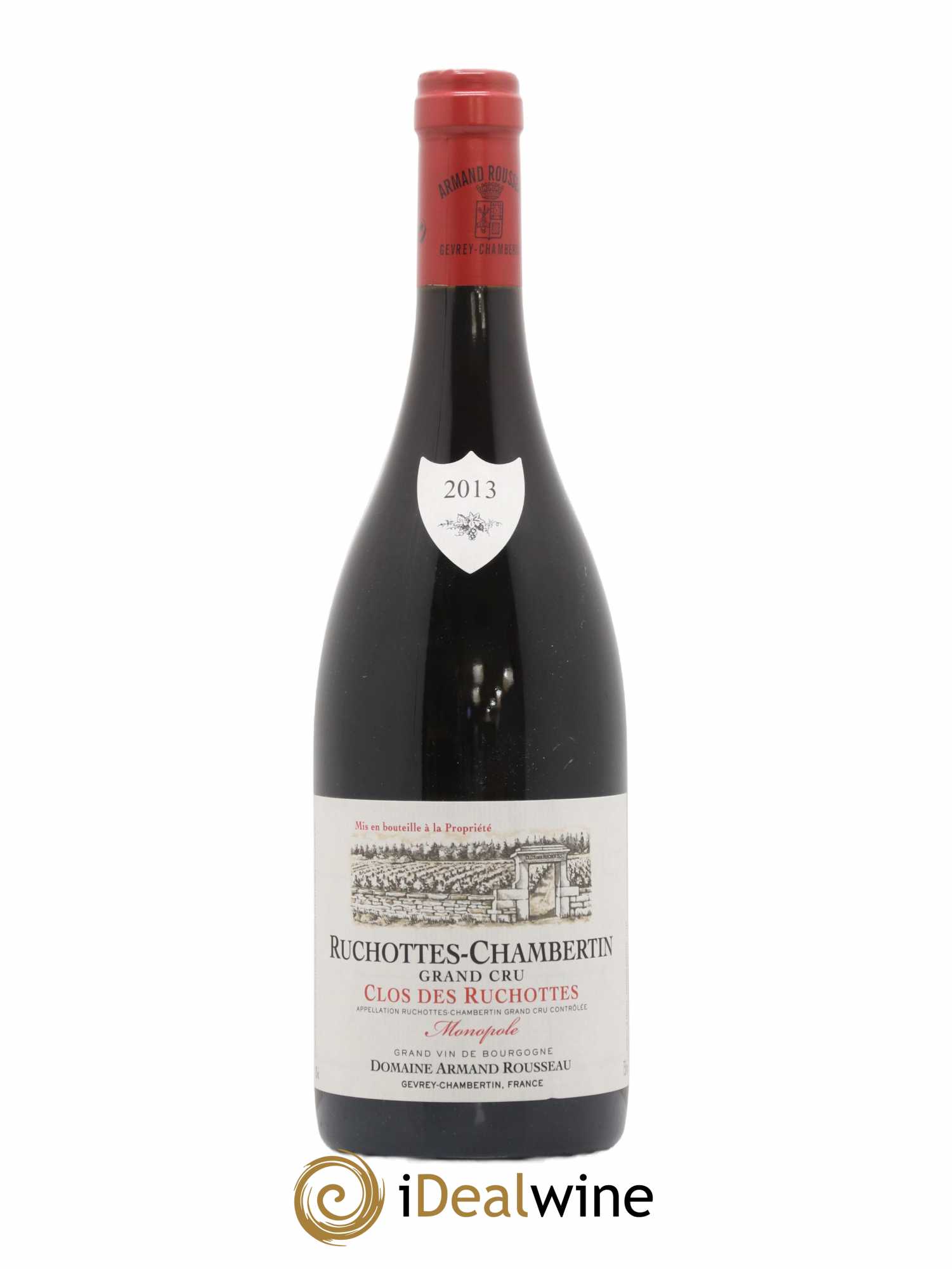 Ruchottes-Chambertin Grand Cru Clos des Ruchottes Armand Rousseau (Domaine) 2013 - Lot de 1 bouteille - 0