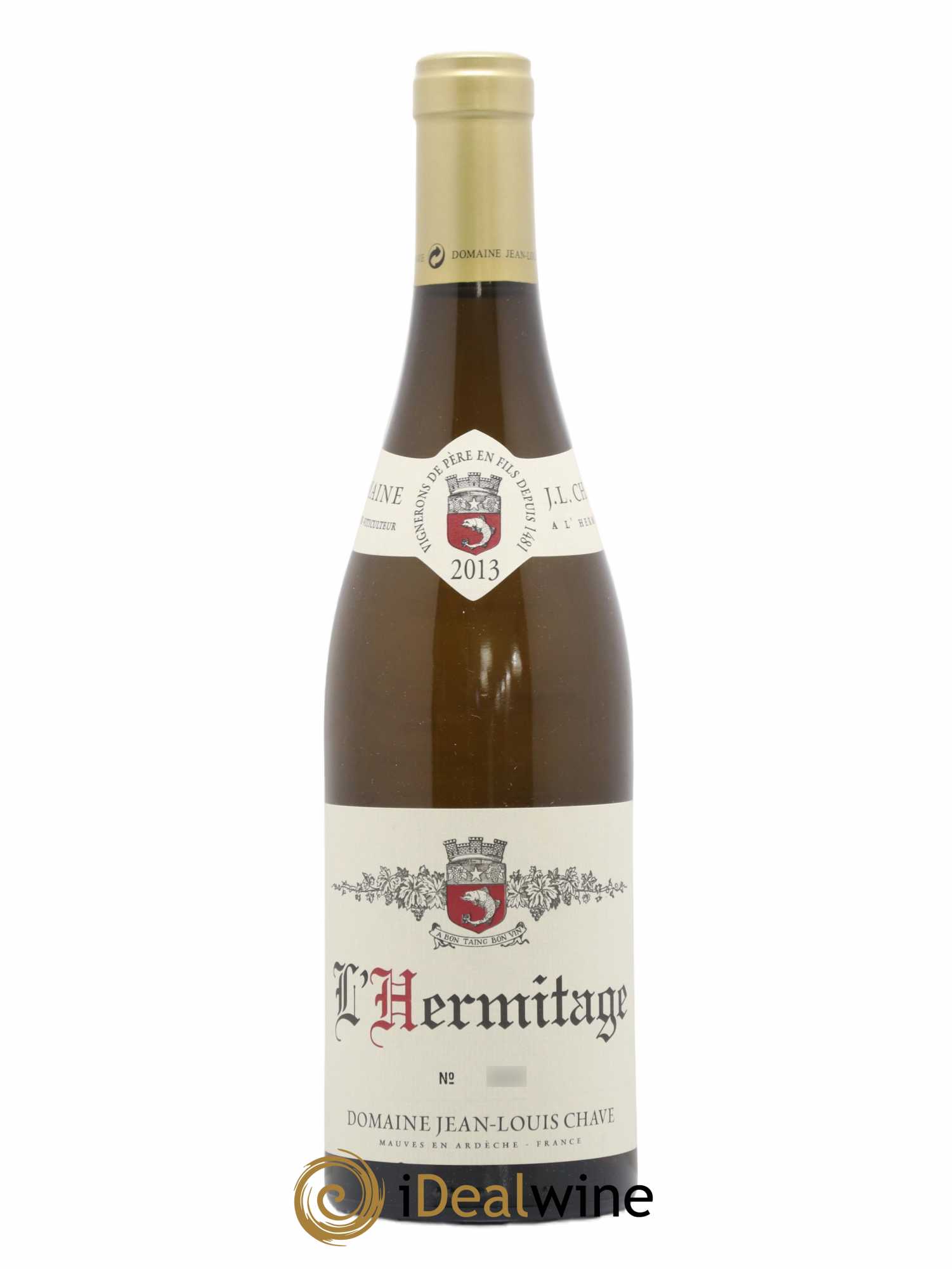 Hermitage Jean-Louis Chave 2013 - Lot de 1 bouteille - 0