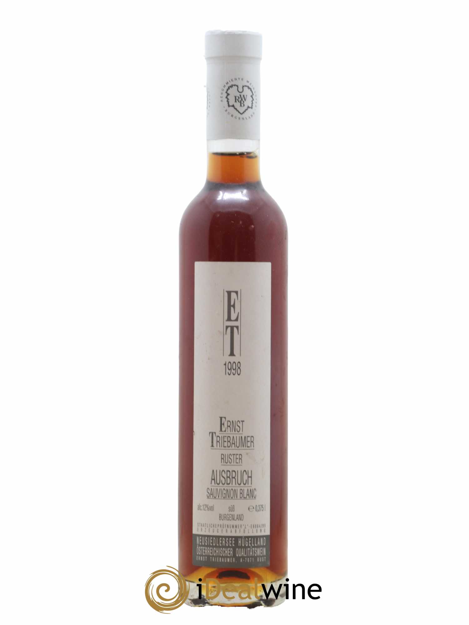 Autriche Ruster Ausbruch Ernst Triebaumer 1998 - Posten von 1 Demi-Flasche - 0