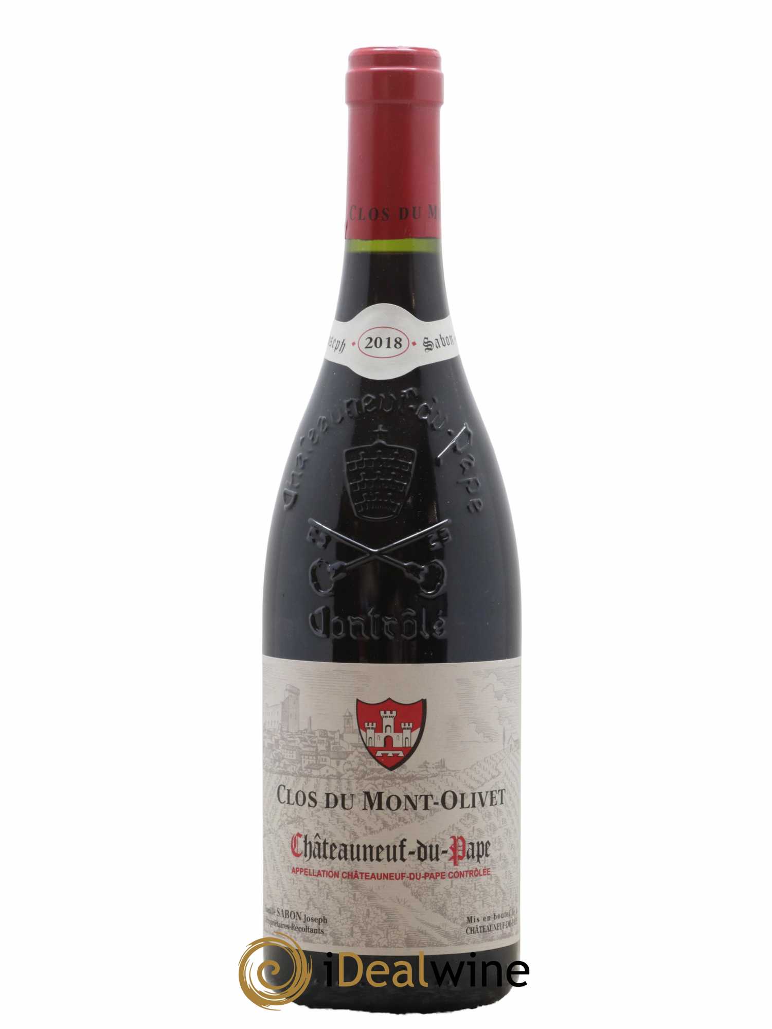 Châteauneuf-du-Pape Clos du Mont-Olivet 2018 - Lot de 1 bouteille - 0