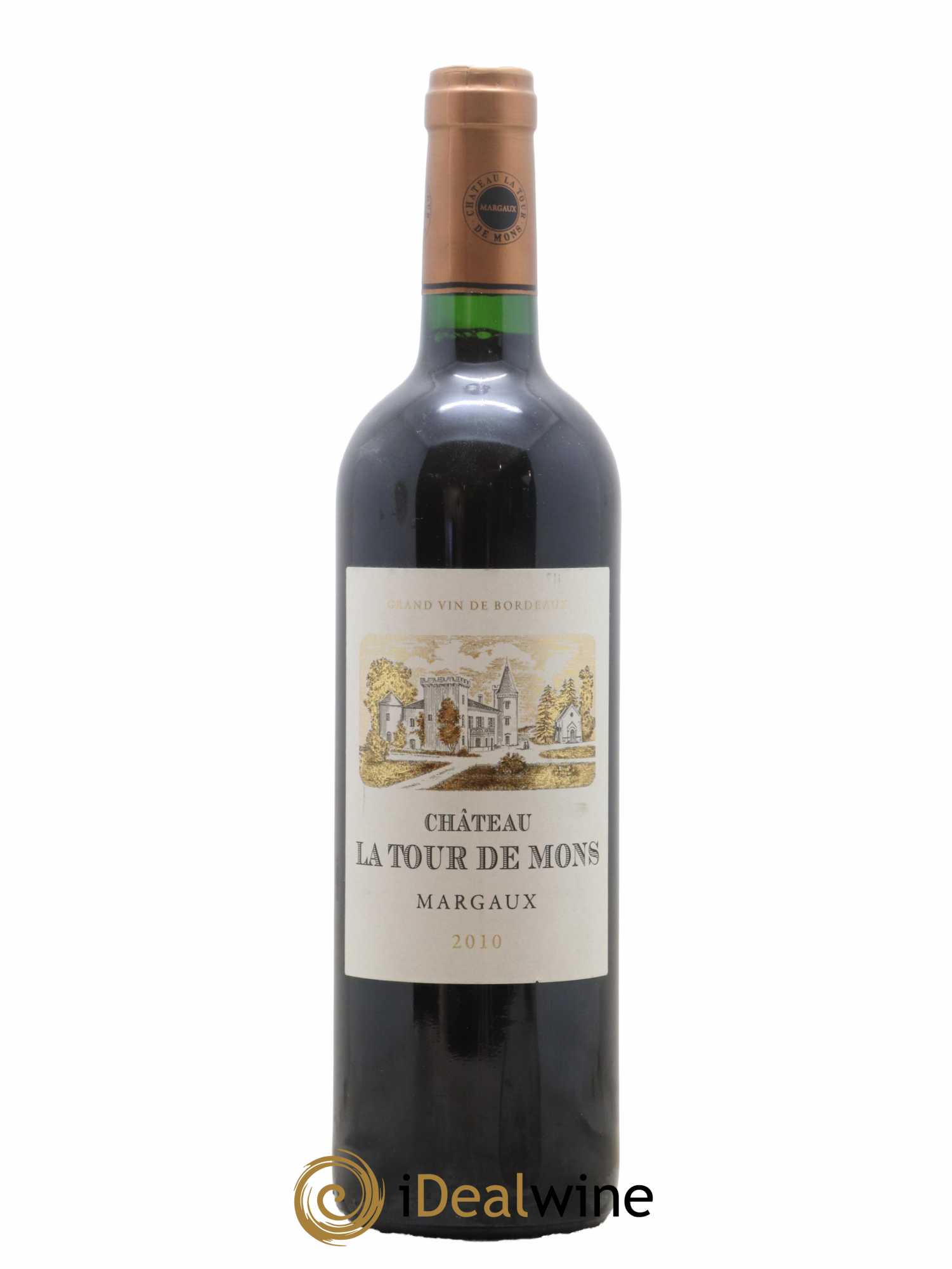 Château la Tour de Mons Cru Bourgeois 2010 - Lot de 1 bouteille - 0