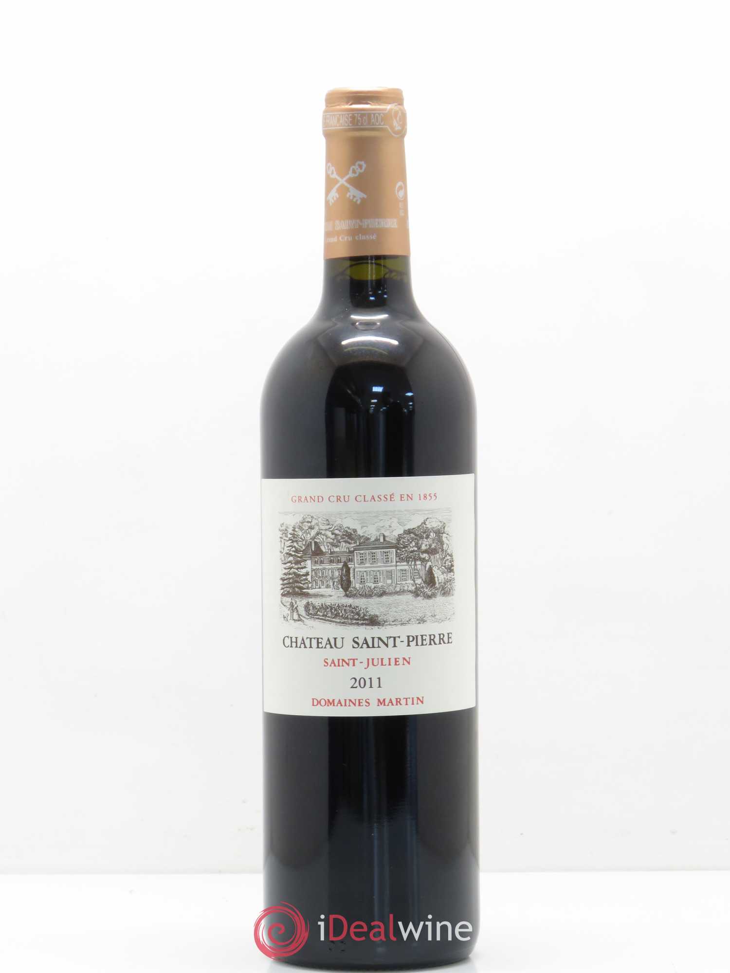 Château Saint-Pierre 4ème Grand Cru Classé 2011 - Lot de 1 bouteille - 0