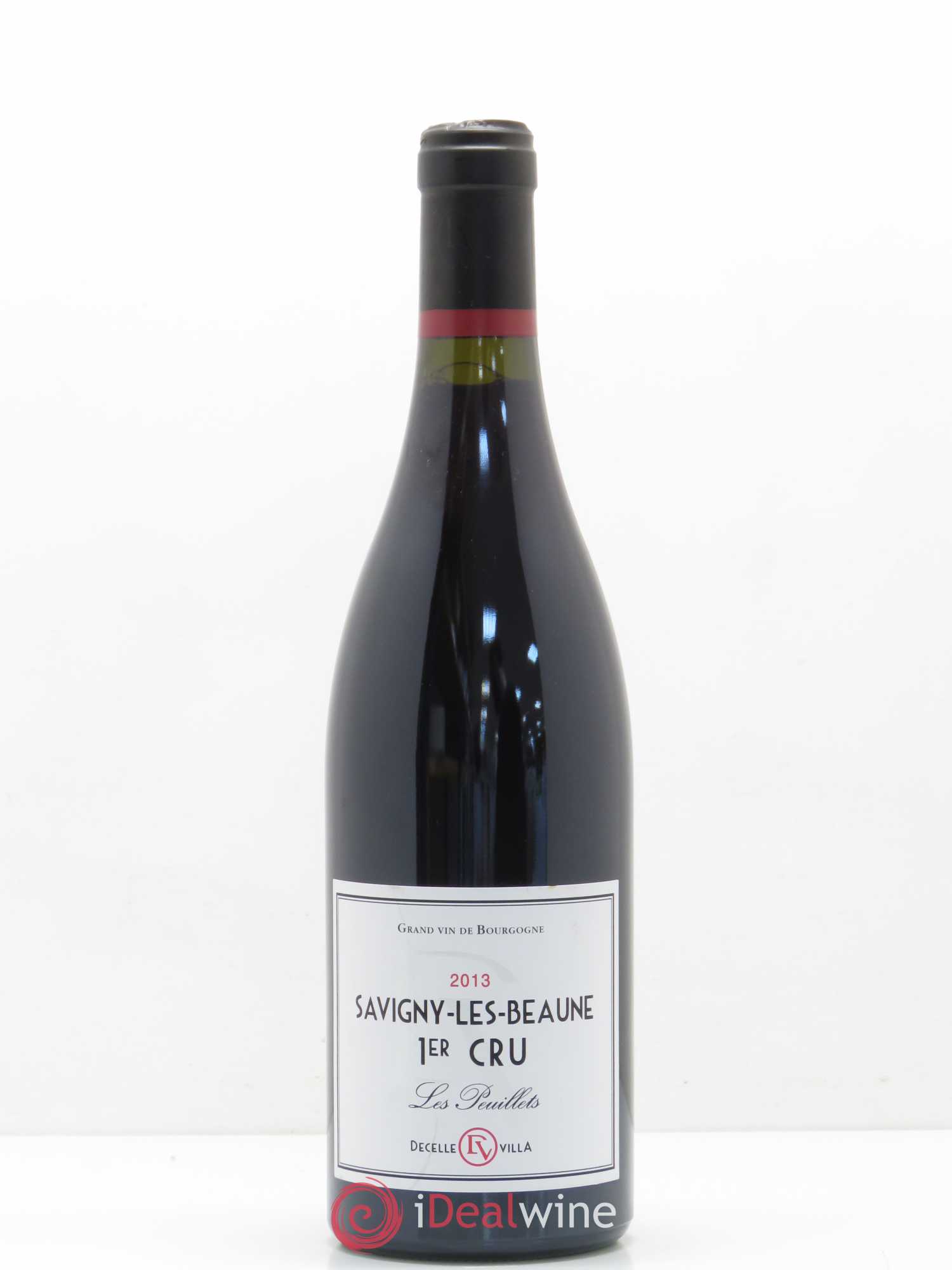 Savigny-lès-Beaune 1er Cru les peuillets Domaine Decelle-Villa 2013 - Posten von 1 Flasche - 0