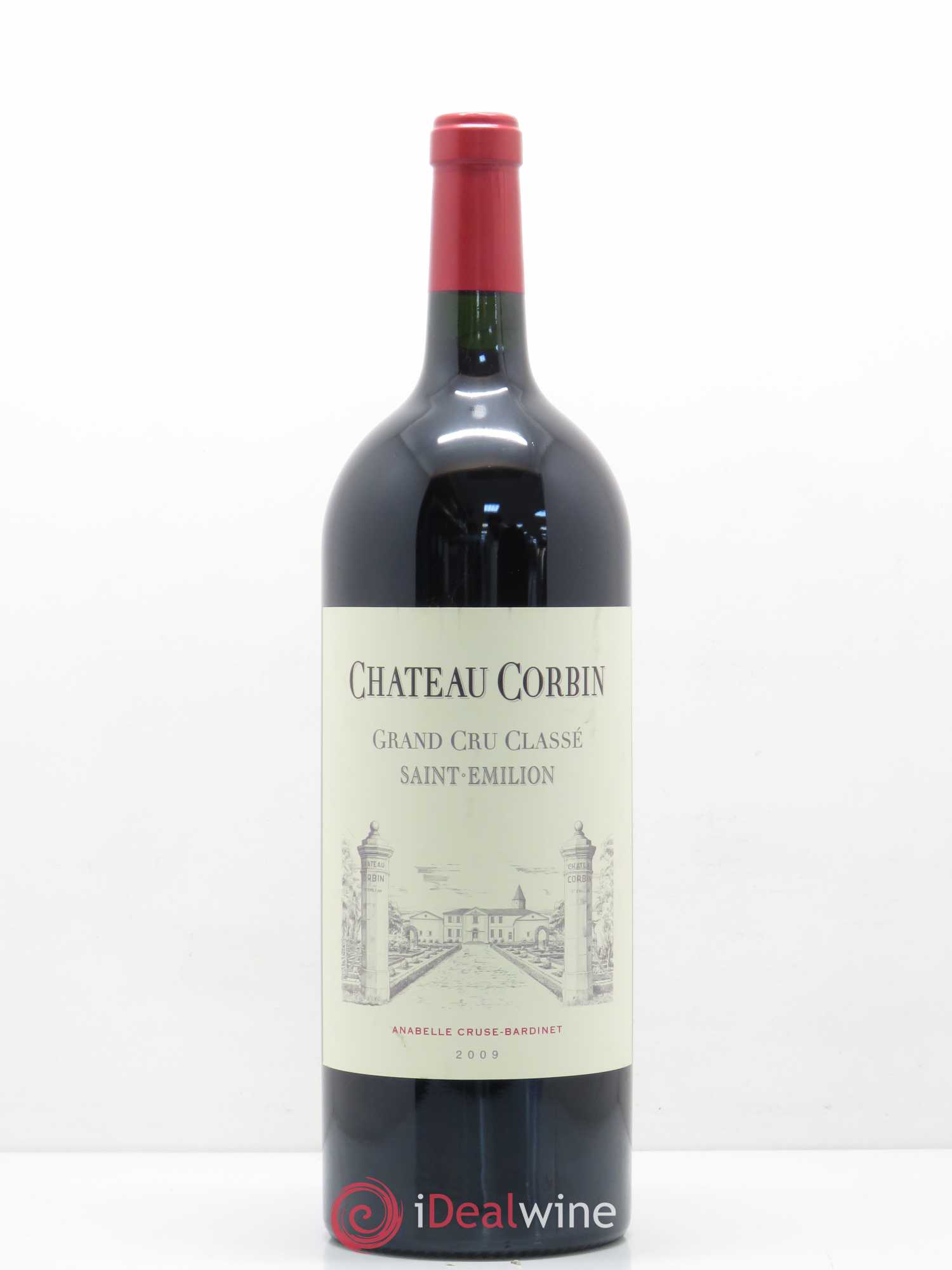 Château Corbin Grand Cru Classé 2009 - Lot de 1 magnum - 0