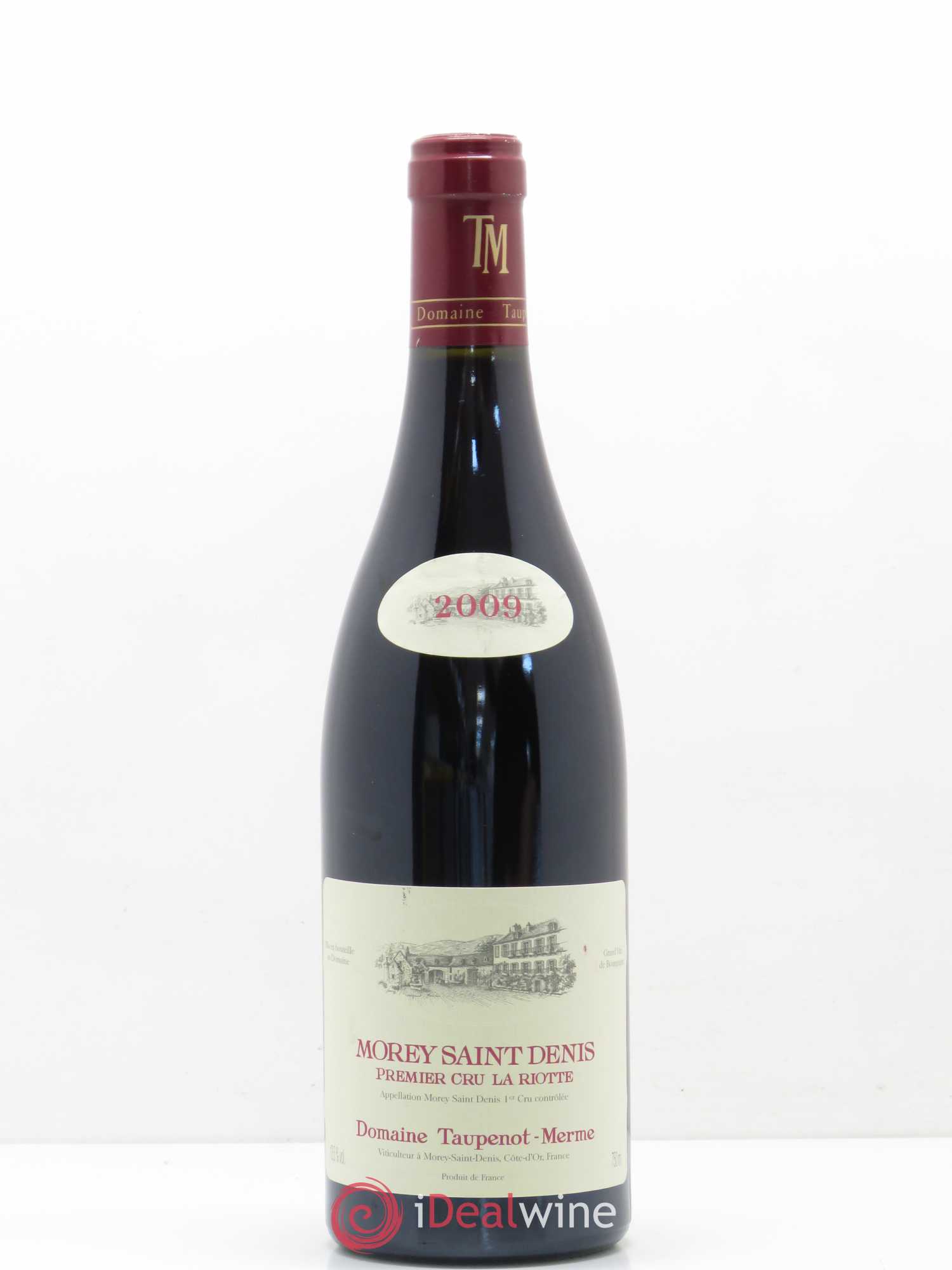 Morey-Saint-Denis 1er Cru La Riotte Domaine Taupenot-Merme 2009 - Lot de 1 bouteille - 0