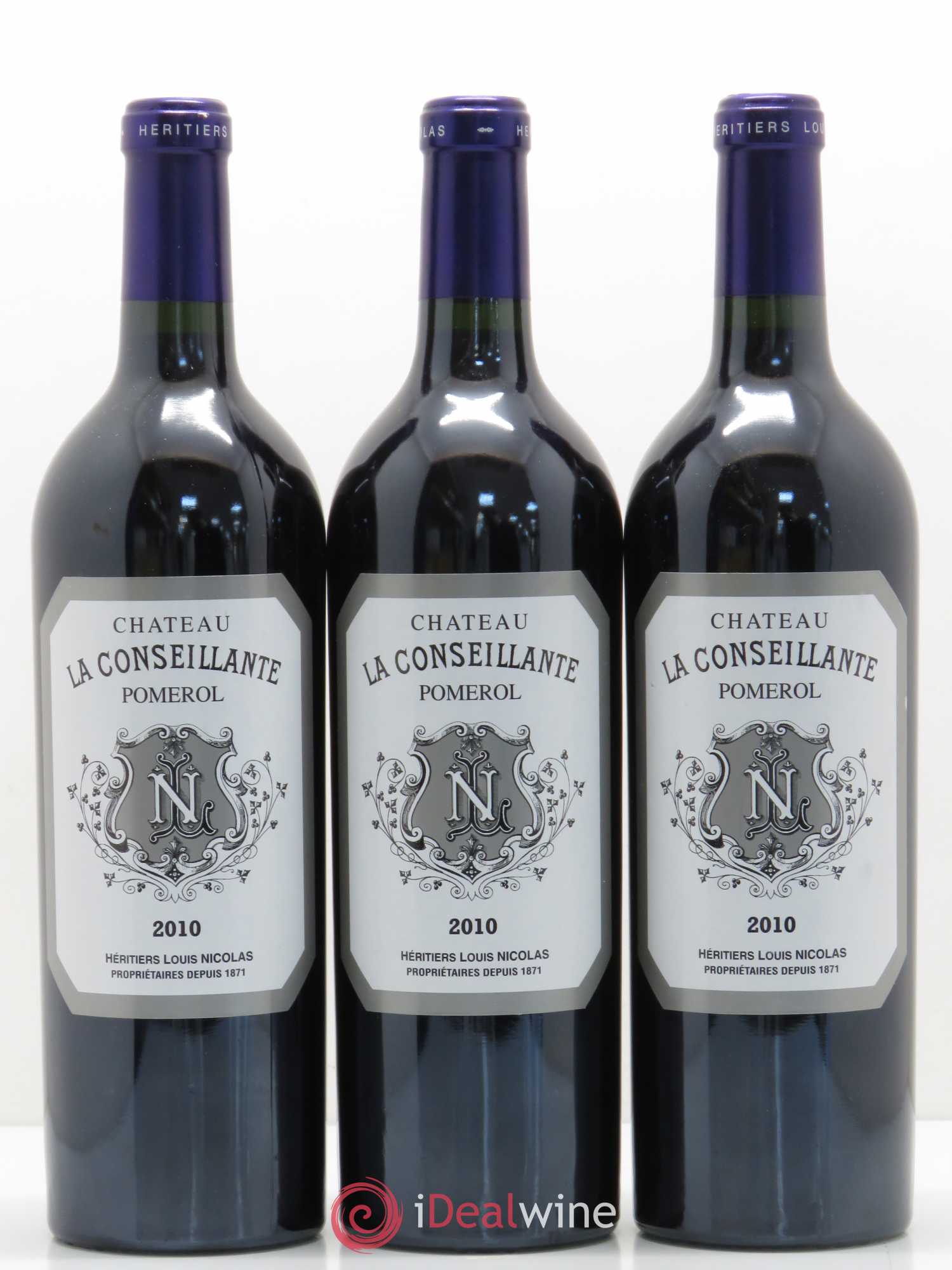 Château la Conseillante 2010 - Lot de 3 bouteilles - 0