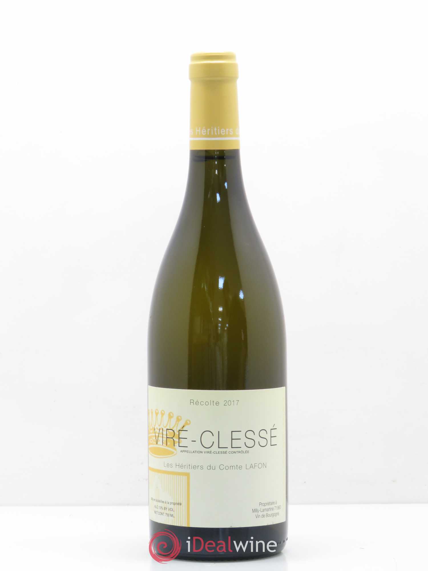 Viré-Clessé Héritiers du Comte Lafon (Domaine des) 2017 - Lot de 1 bouteille - 0