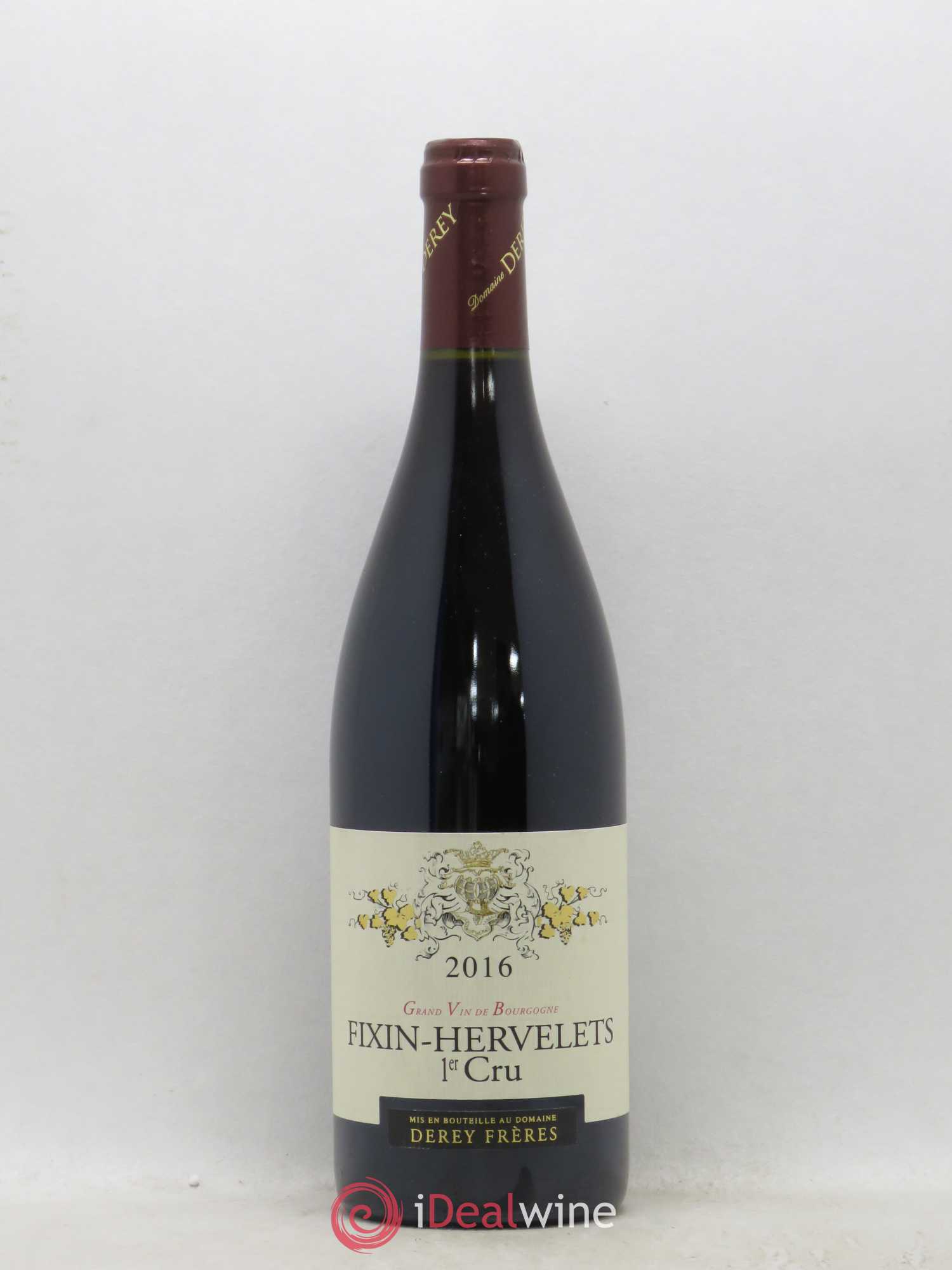 Fixin 1er Cru Hervelets Domaine Derey Frères 2016 - Posten von 1 Flasche - 0