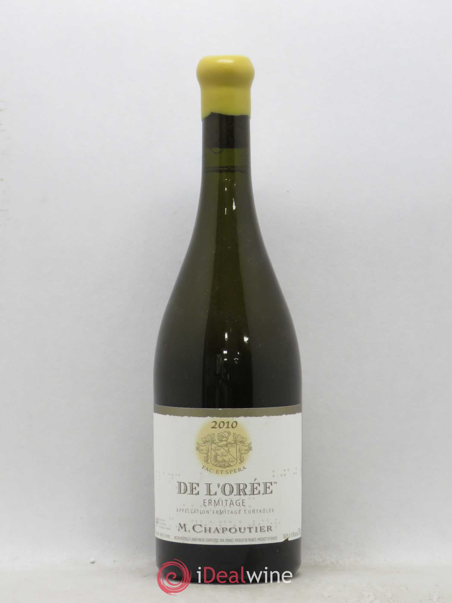 Hermitage Ermitage de l'Orée Chapoutier 2010 - Lot de 1 bouteille - 0