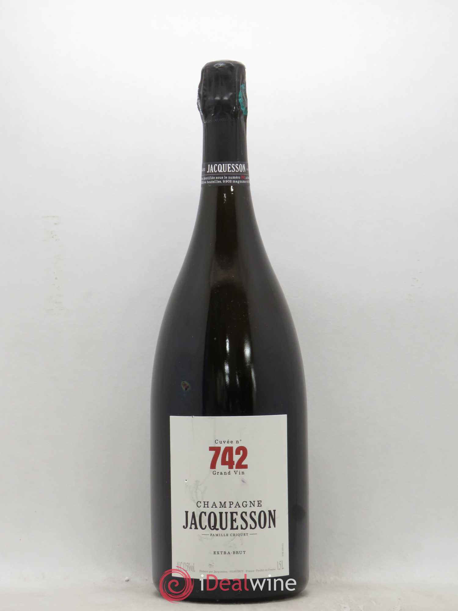 Cuvée 742 Extra-Brut Jacquesson - Lot de 1 magnum - 0