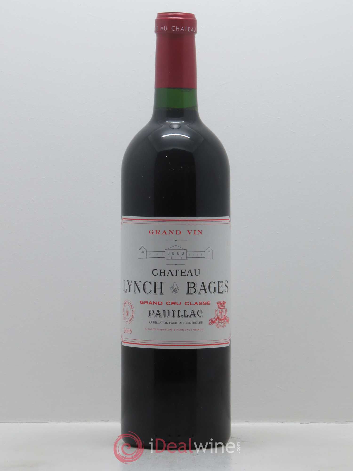 Château Lynch Bages 5ème Grand Cru Classé 2005 - Lot de 1 bouteille - 0