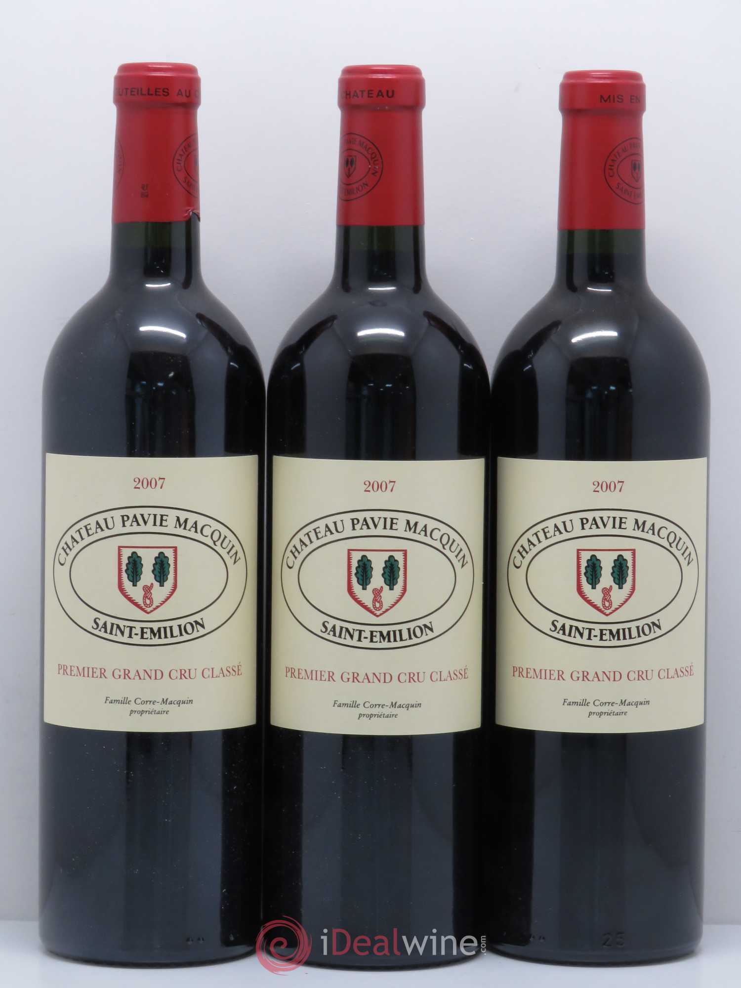 Château Pavie Macquin 1er Grand Cru Classé B 2007 - Lot de 6 bouteilles - 2