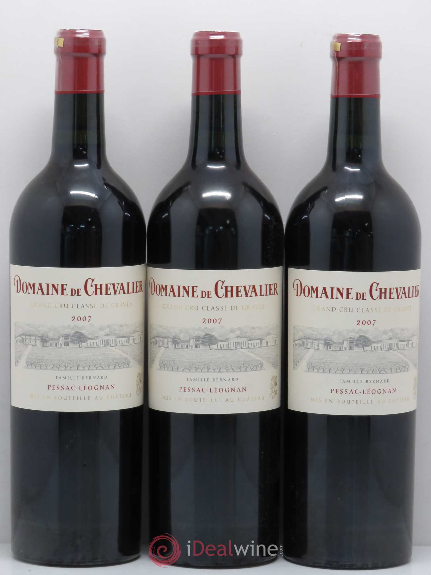 Domaine de Chevalier Cru Classé de Graves 2007 - Lot de 6 bouteilles - 1