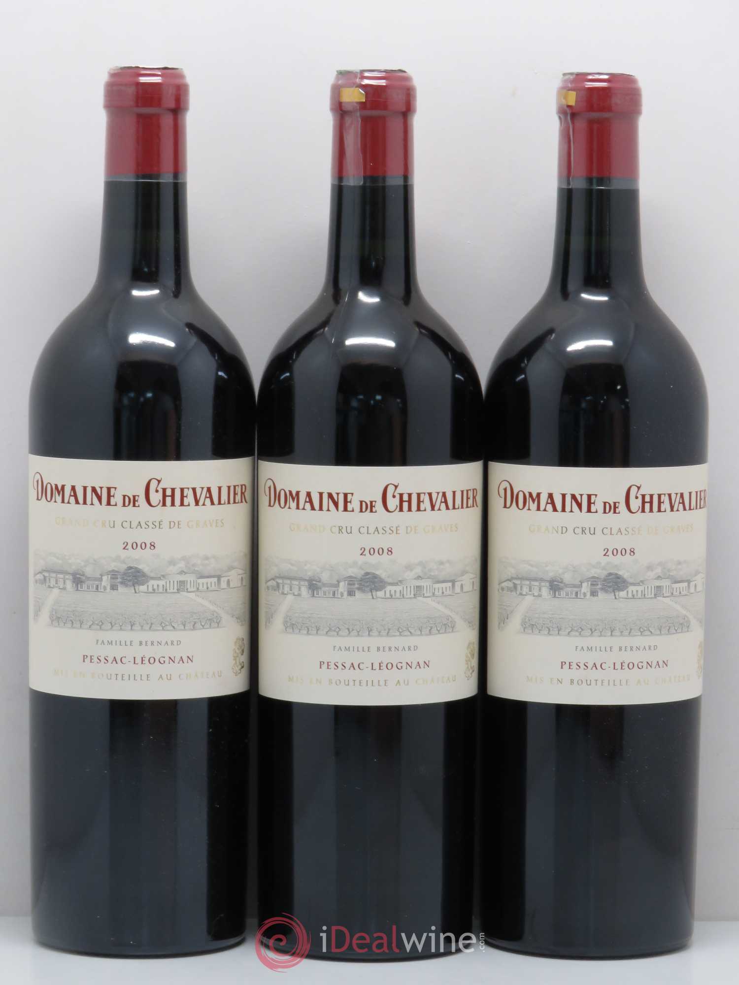 Domaine de Chevalier Cru Classé de Graves 2008 - Lot de 6 bouteilles - 1