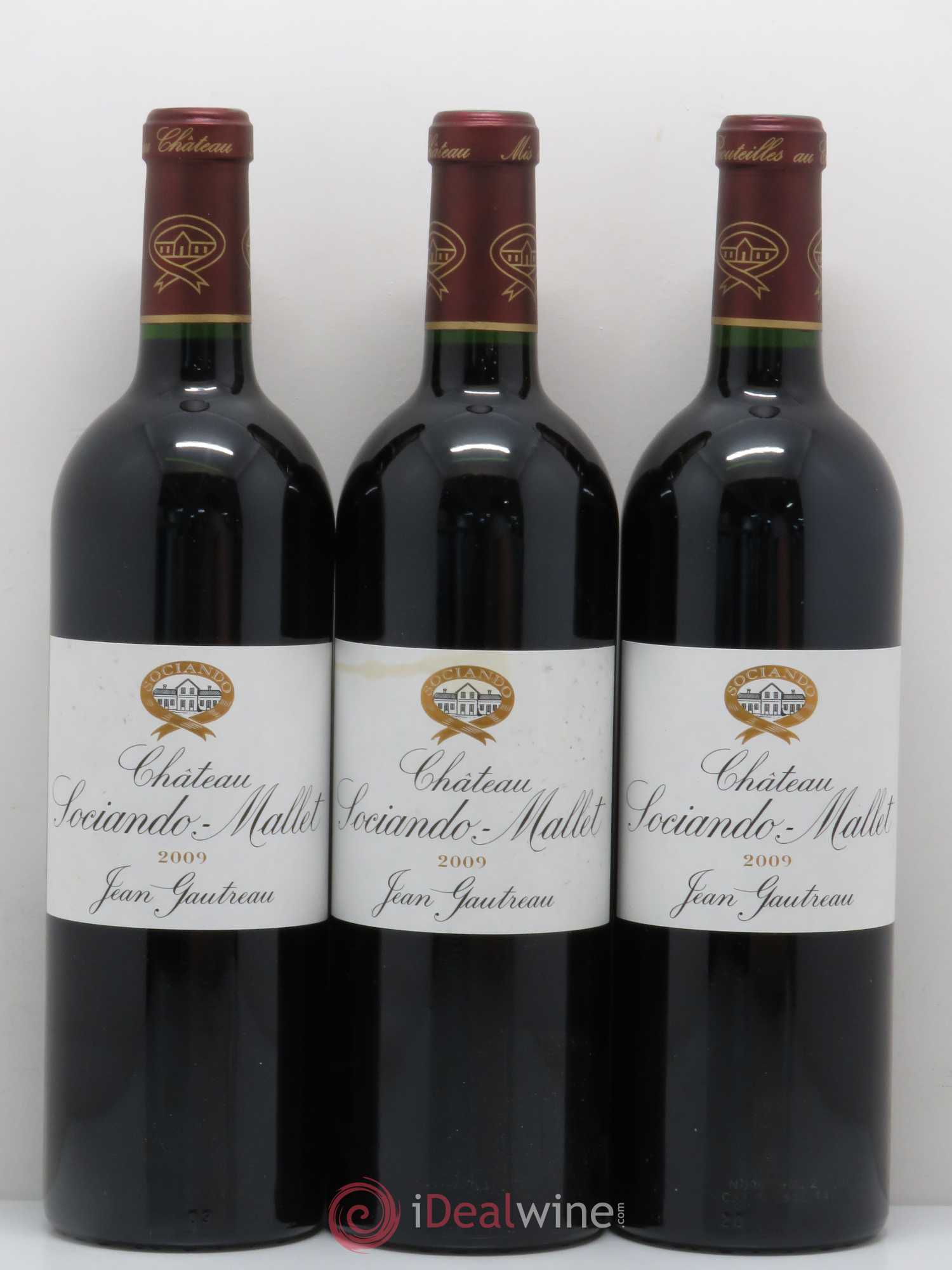 Château Sociando Mallet 2009 - Lot de 6 bouteilles - 2