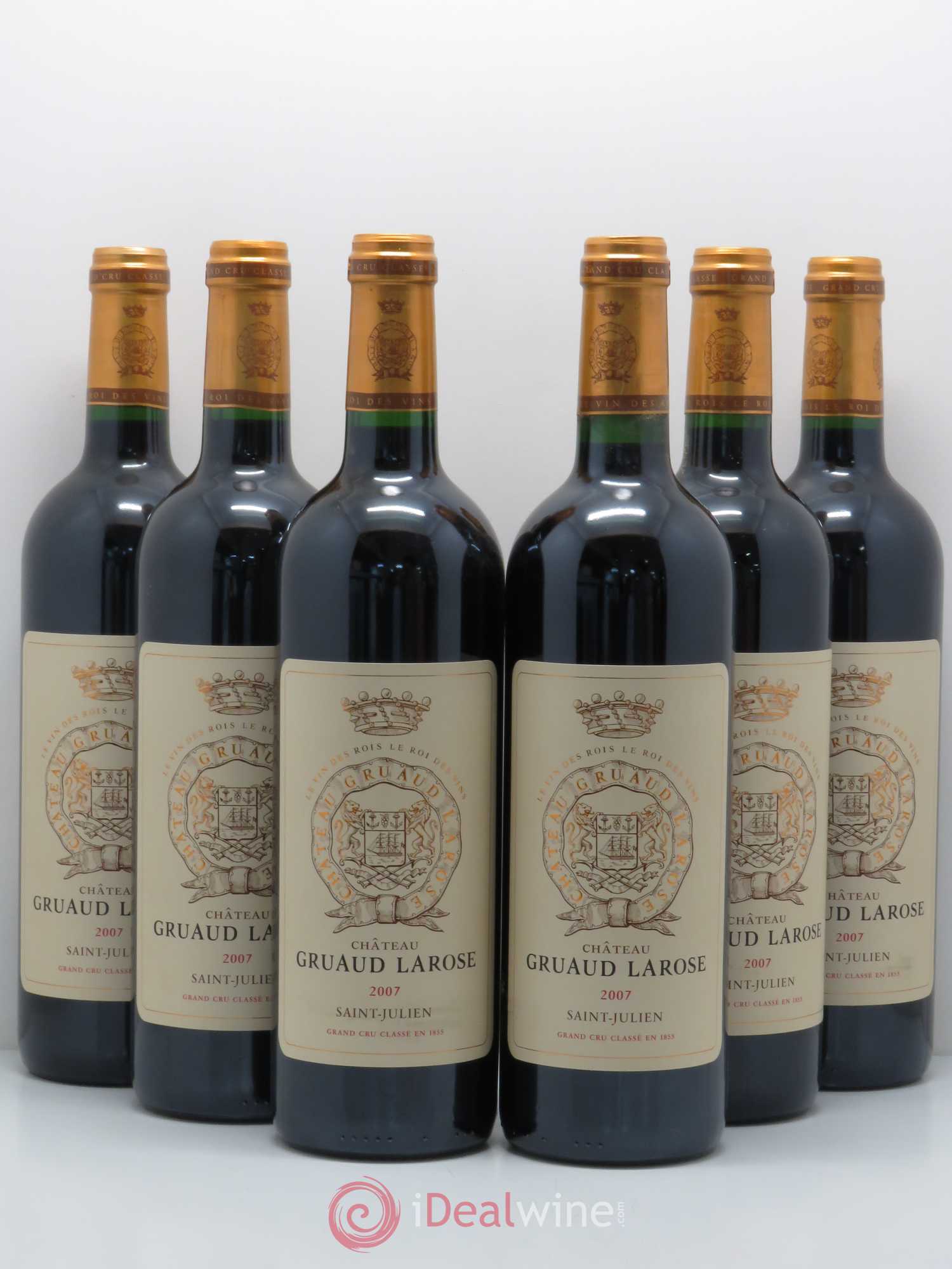 Château Gruaud Larose 2ème Grand Cru Classé 2007 - Lot de 6 bouteilles - 0