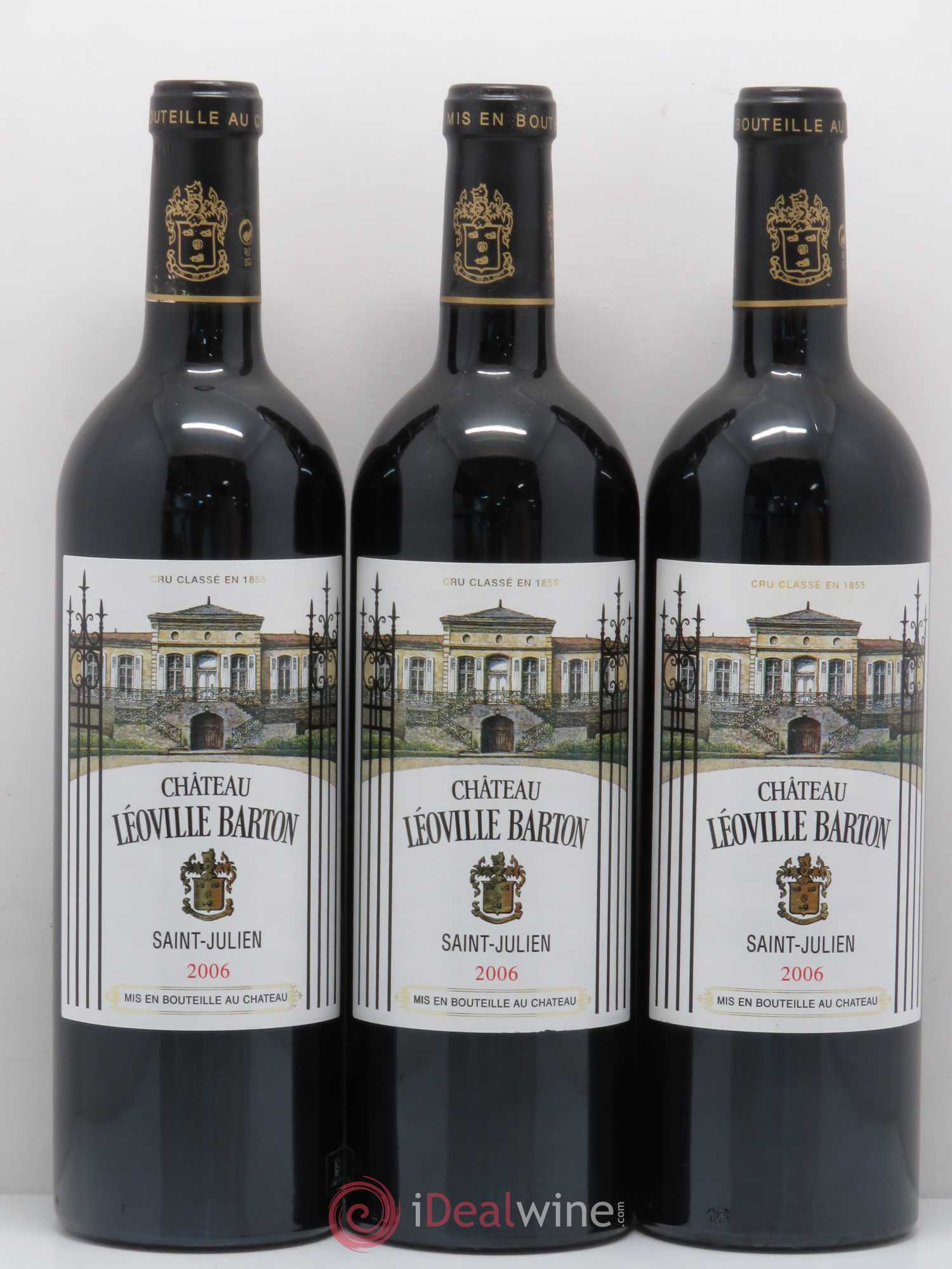 Château Léoville Barton 2ème Grand Cru Classé 2006 - Lot de 6 bouteilles - 2