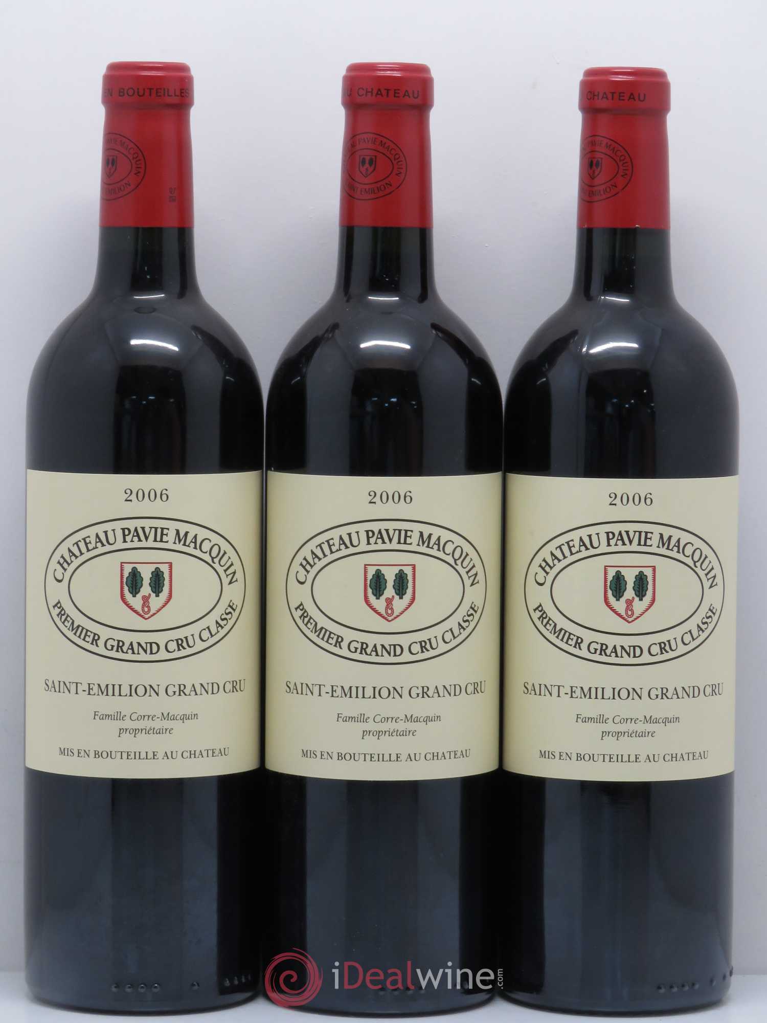 Château Pavie Macquin 1er Grand Cru Classé B 2006 - Lot de 6 bouteilles - 2