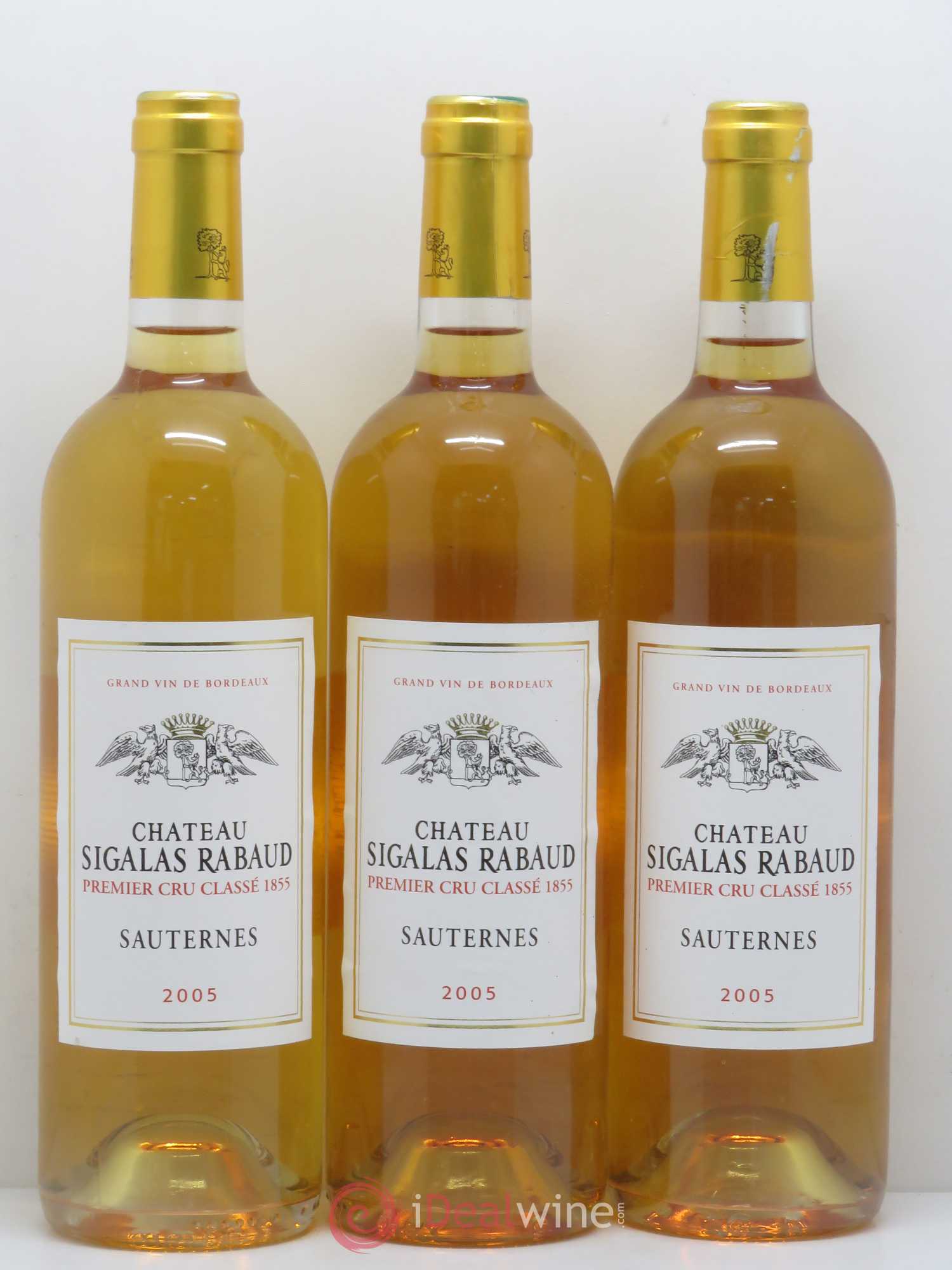 Château Sigalas Rabaud 1er Grand Cru Classé 2005 - Lotto di 6 bottiglie - 2
