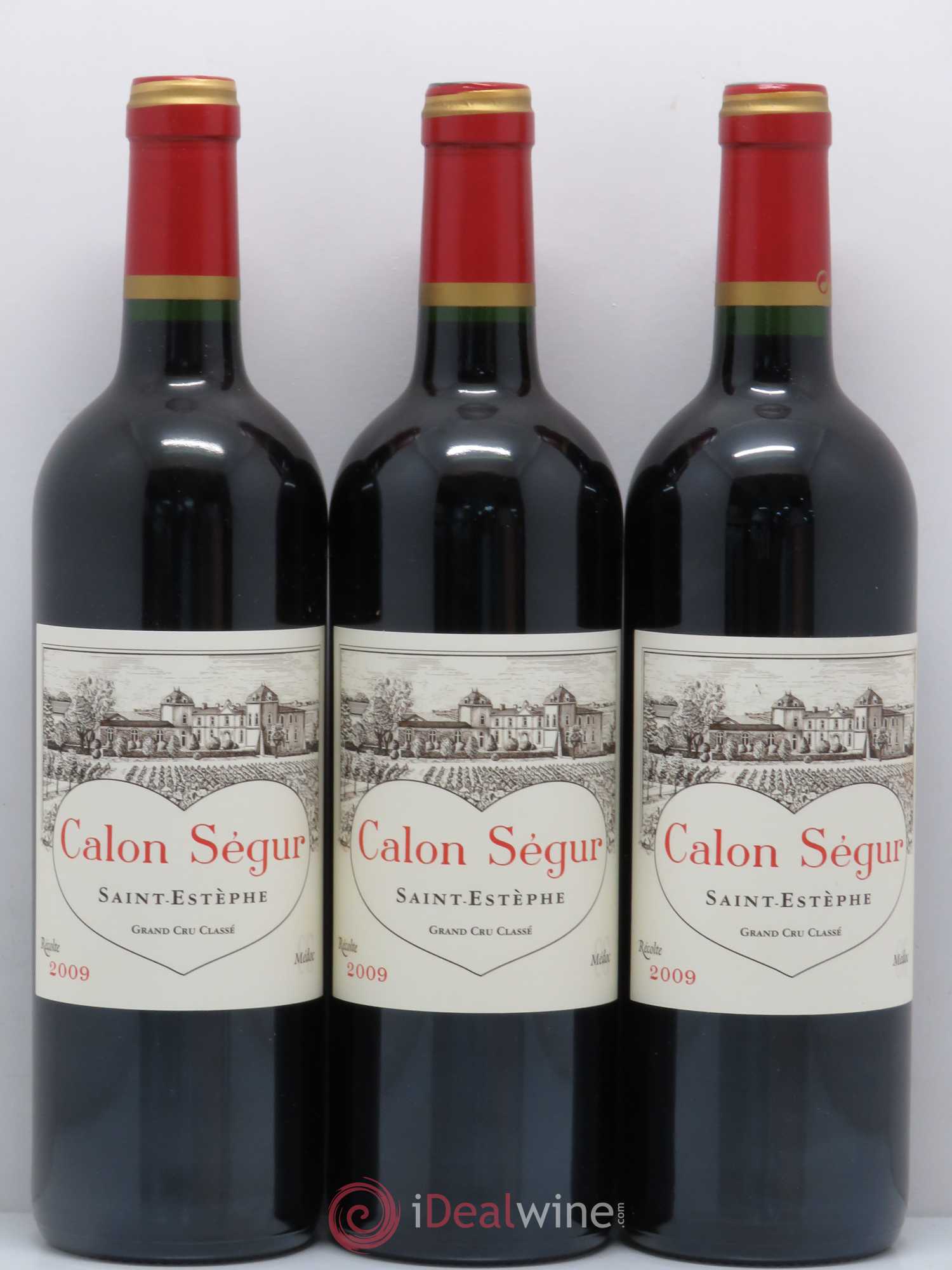 Château Calon Ségur 3ème Grand Cru Classé 2009 - Lot de 6 bouteilles - 1