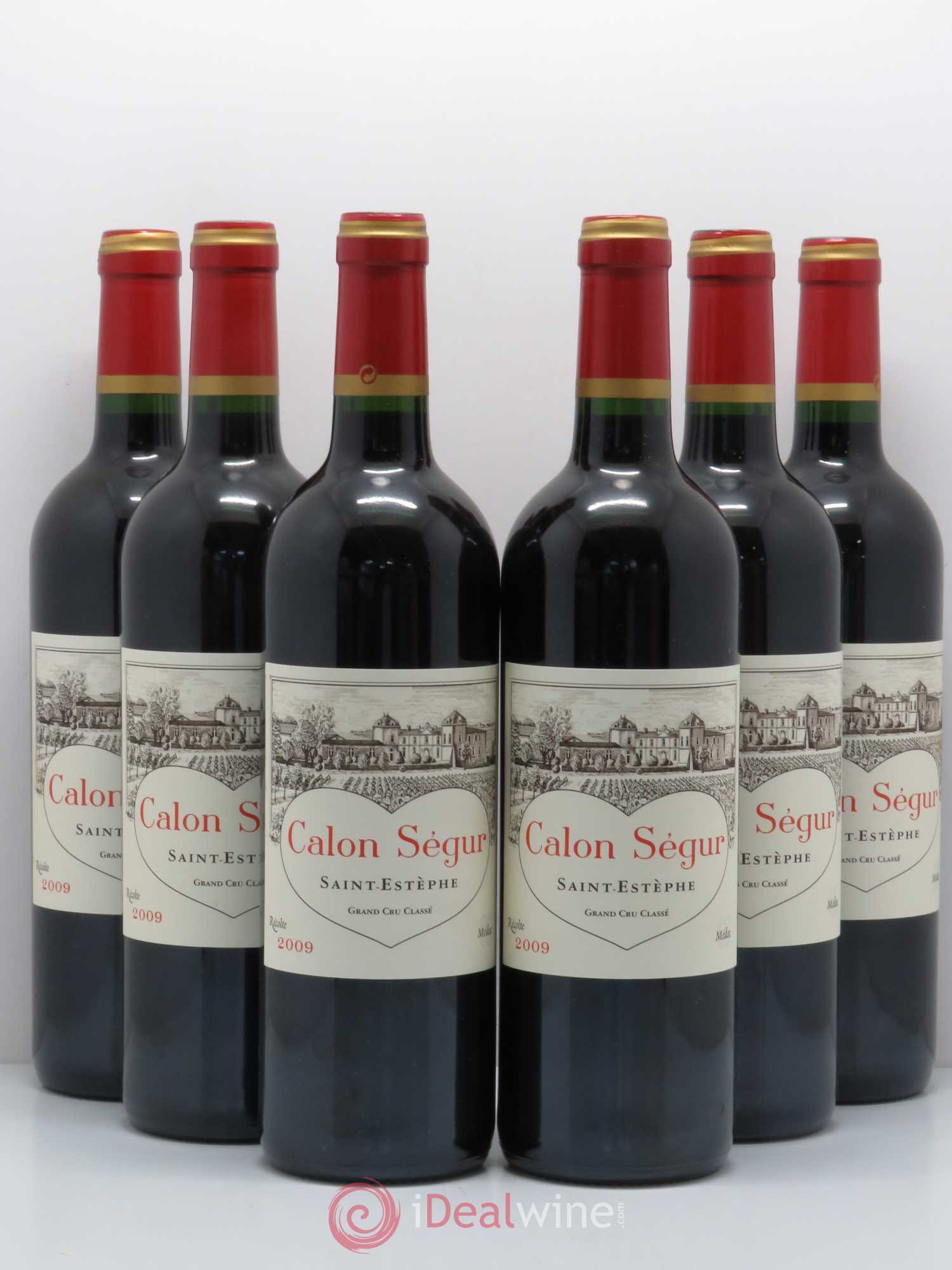 Château Calon Ségur 3ème Grand Cru Classé 2009 - Lot de 6 bouteilles - 0