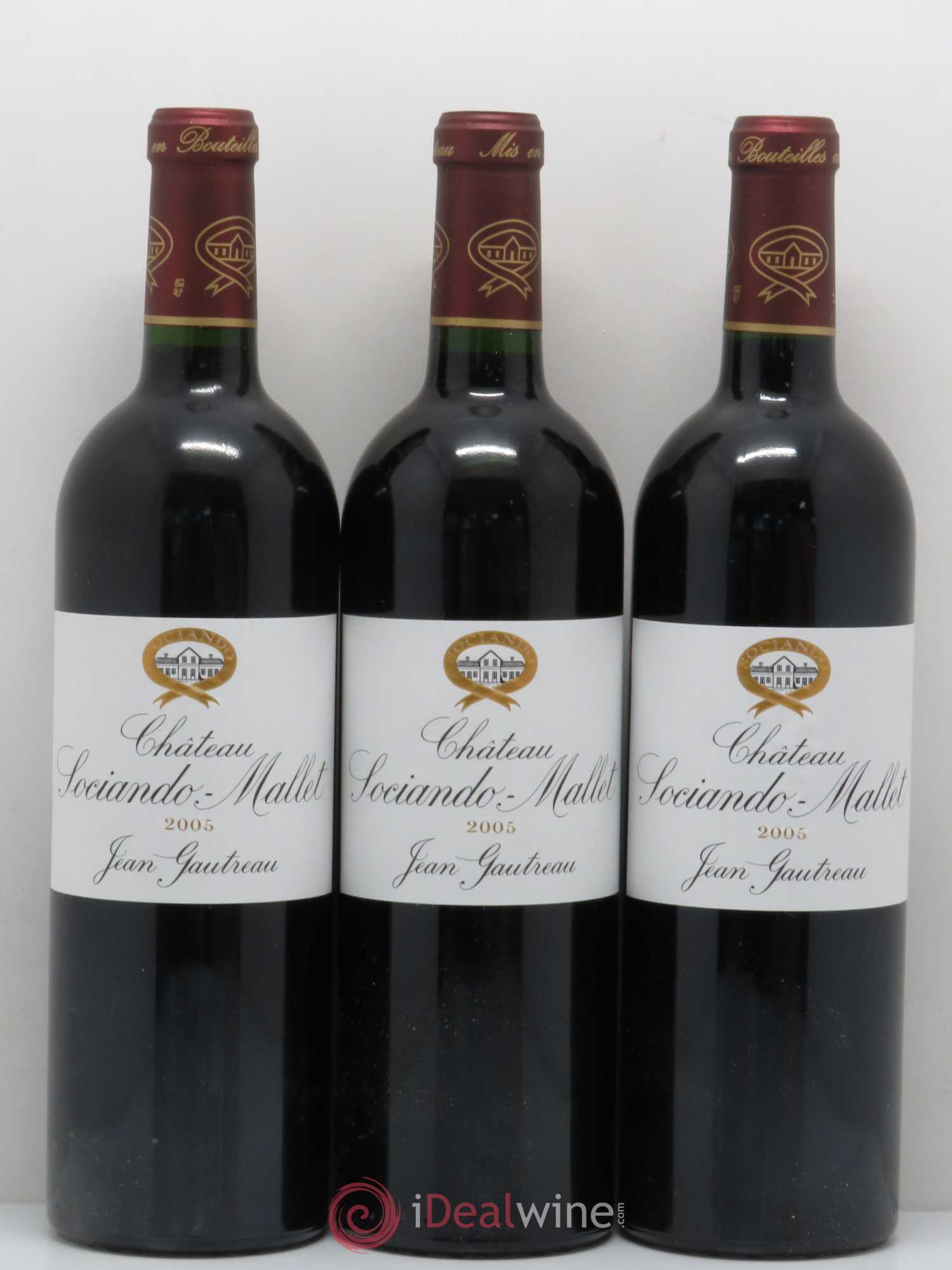 Château Sociando Mallet 2005 - Lot de 12 bouteilles - 3