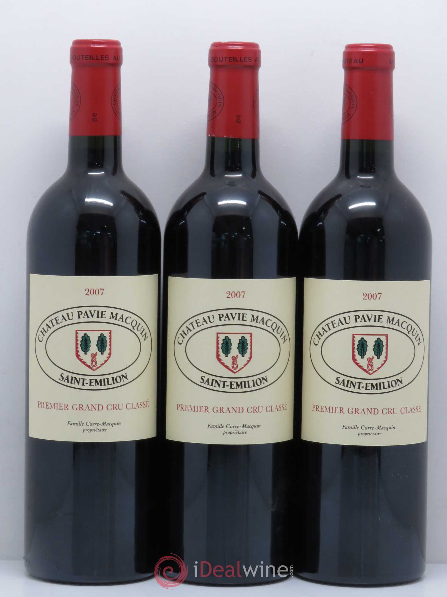Château Pavie Macquin 1er Grand Cru Classé B 2007 - Lot de 12 bouteilles - 2