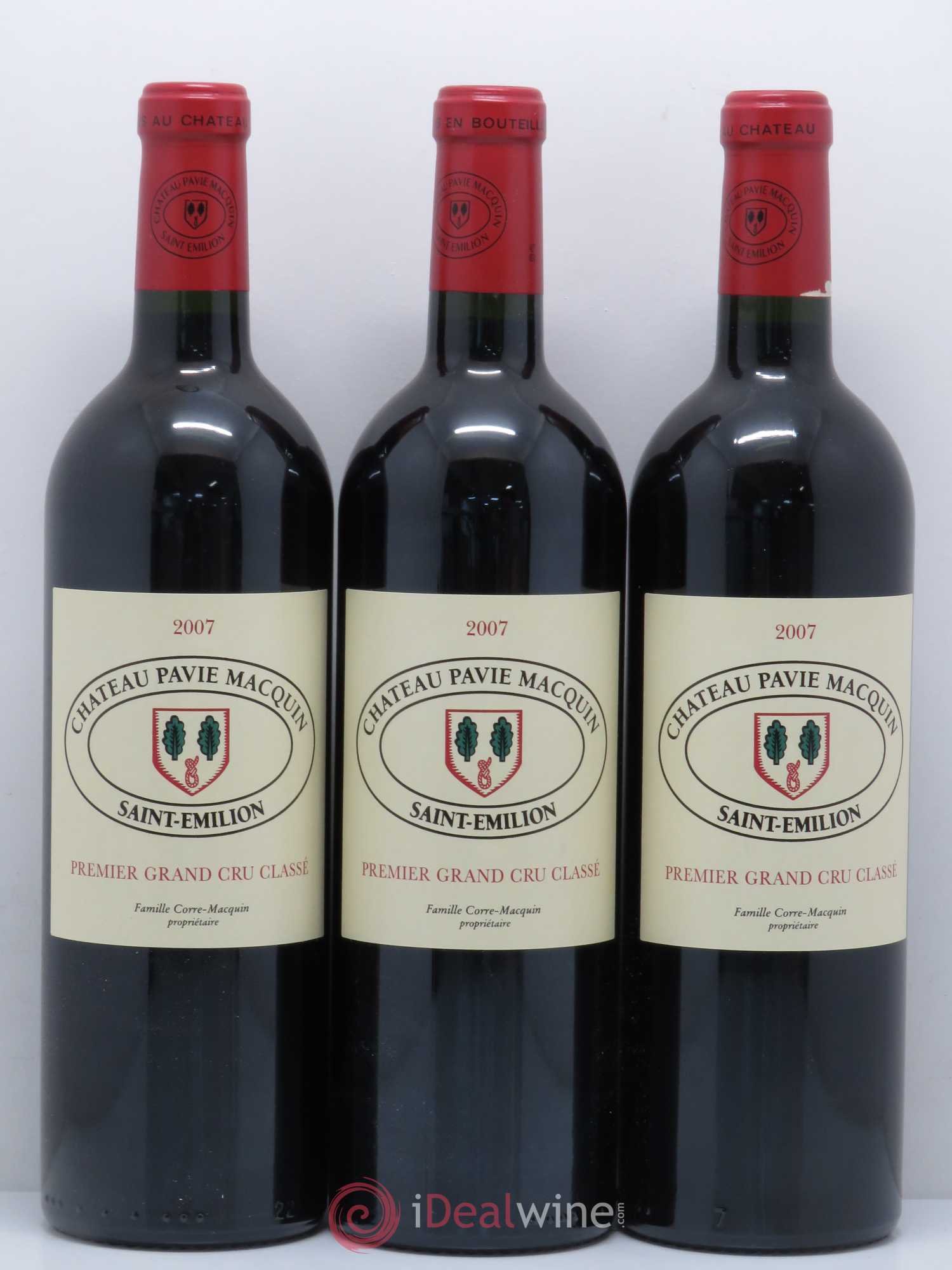 Château Pavie Macquin 1er Grand Cru Classé B 2007 - Lot de 12 bouteilles - 3