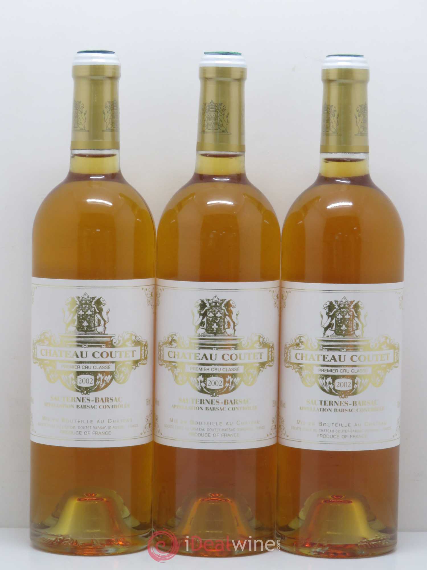Château Coutet 1er Grand Cru Classé 2002 - Lotto di 6 bottiglie - 2