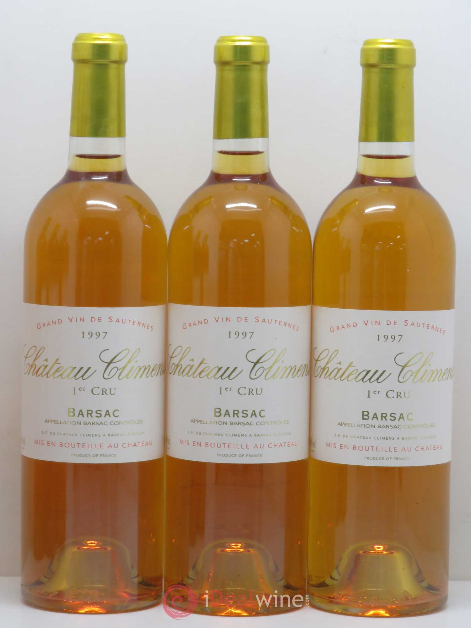 Château Climens 1er Grand Cru Classé 1997 - Lotto di 6 bottiglie - 1