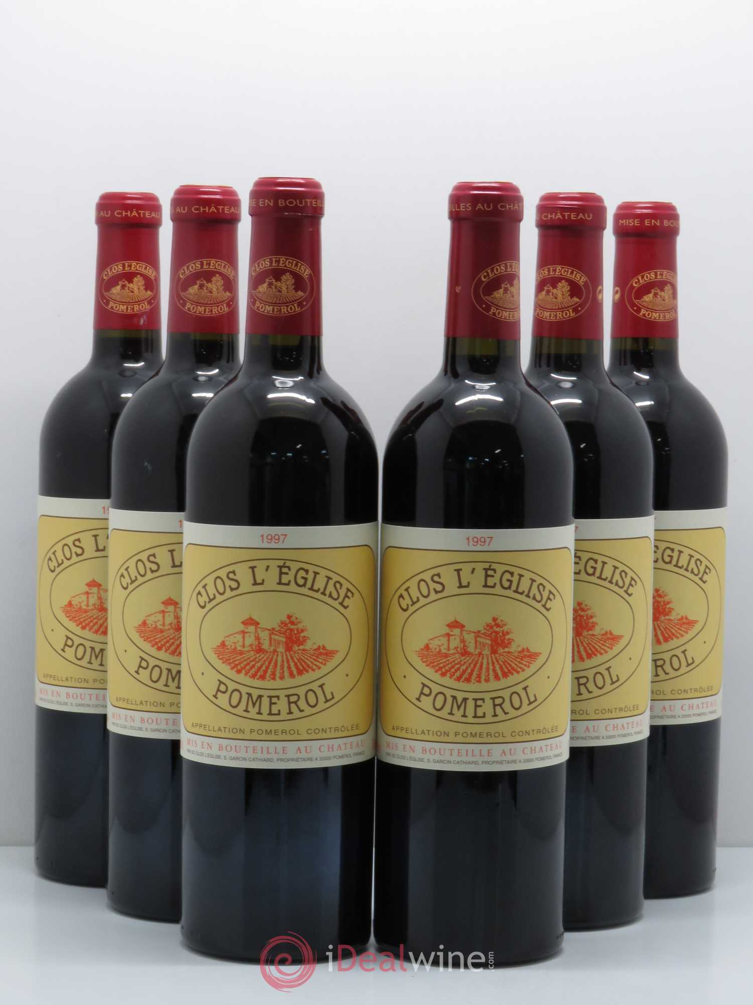 Clos l'Eglise 1997 - Lot de 6 bouteilles - 0