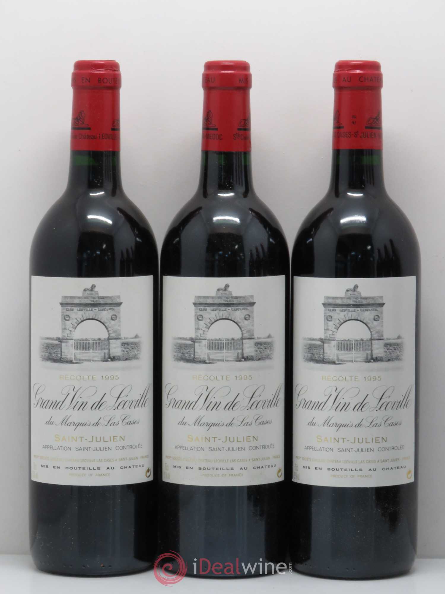 Château Léoville Las Cases 2ème Grand Cru Classé 1995 - Lot de 6 bouteilles - 2