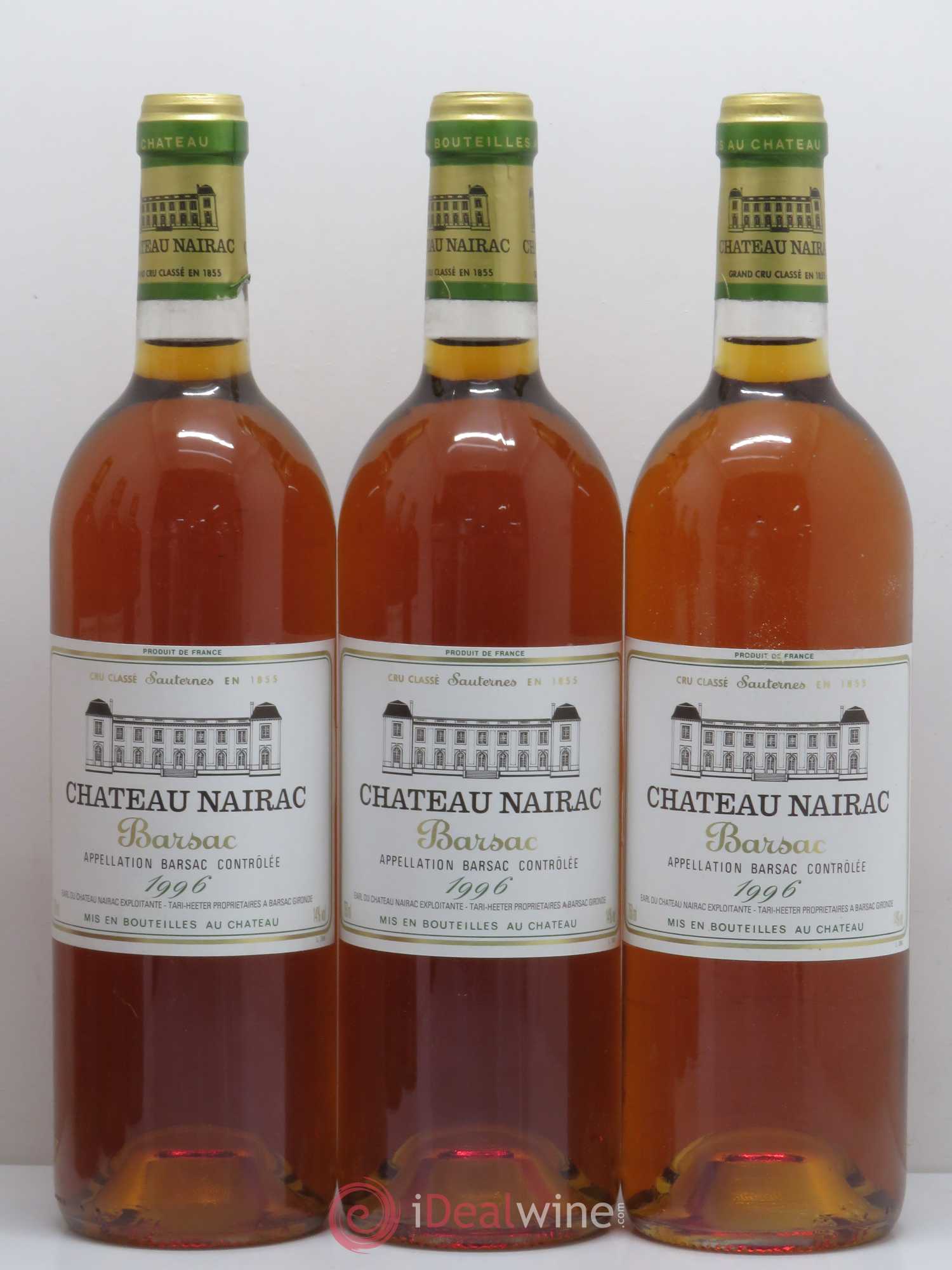 Château Nairac 2ème Grand Cru Classé 1996 - Lotto di 6 bottiglie - 1