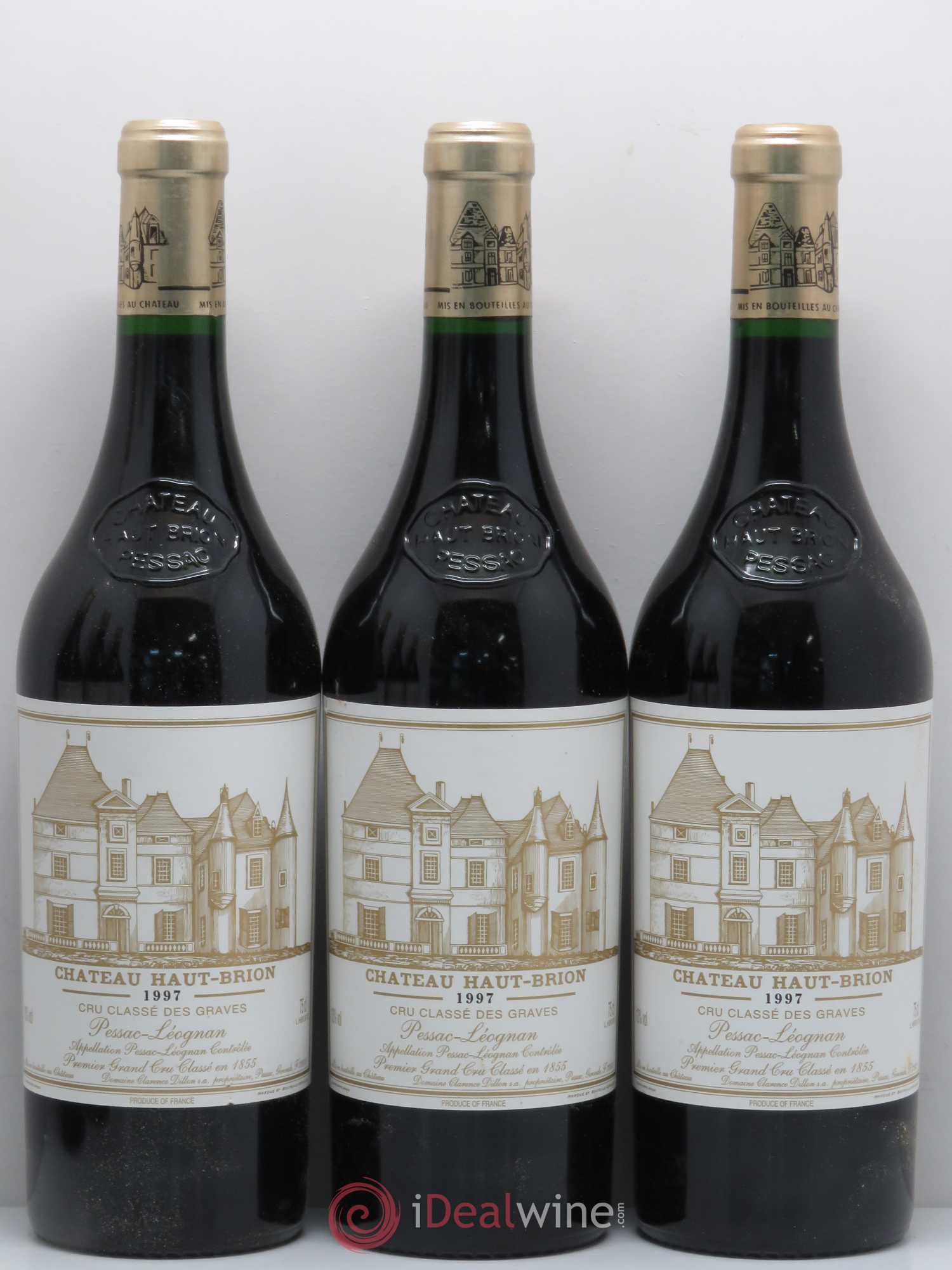 Château Haut Brion 1er Grand Cru Classé 1997 - Lot de 6 bouteilles - 2
