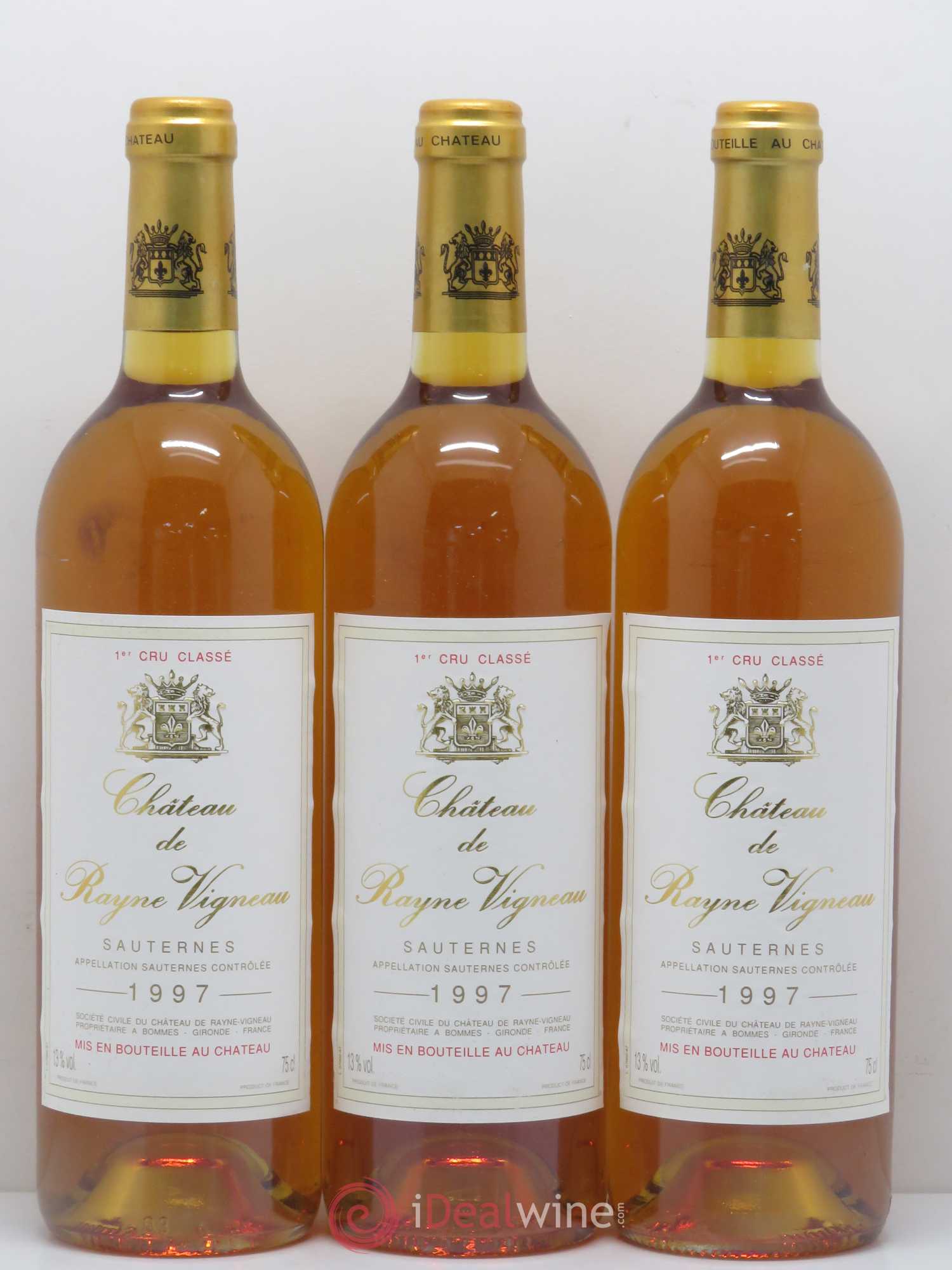 Château de Rayne Vigneau 1er Grand Cru Classé 1997 - Lotto di 6 bottiglie - 2