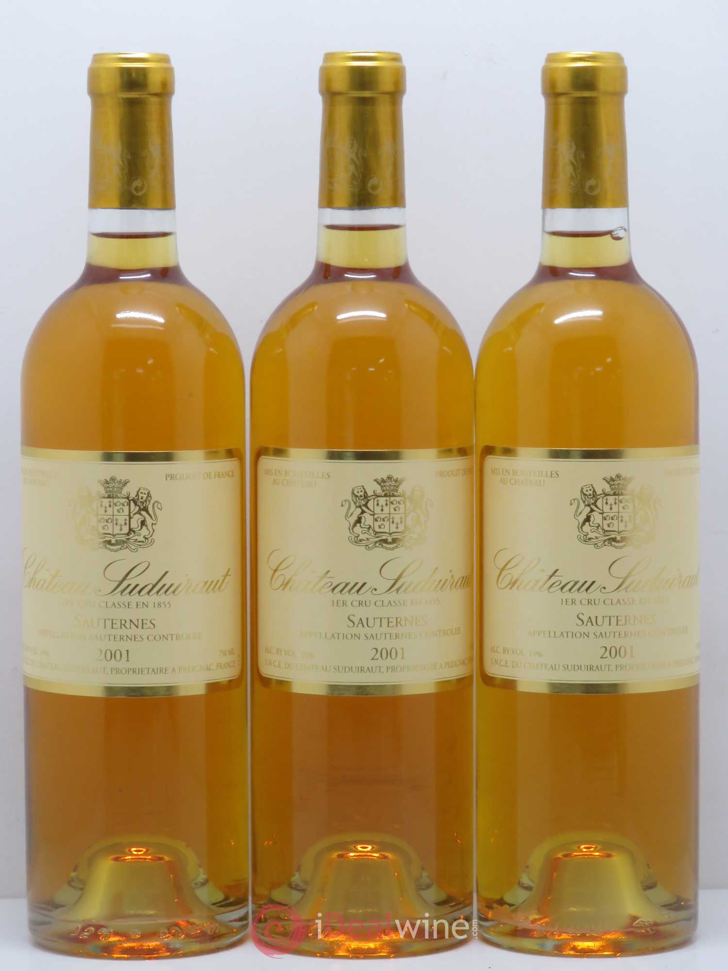 Château Suduiraut 1er Grand Cru Classé 2001 - Lotto di 6 bottiglie - 2