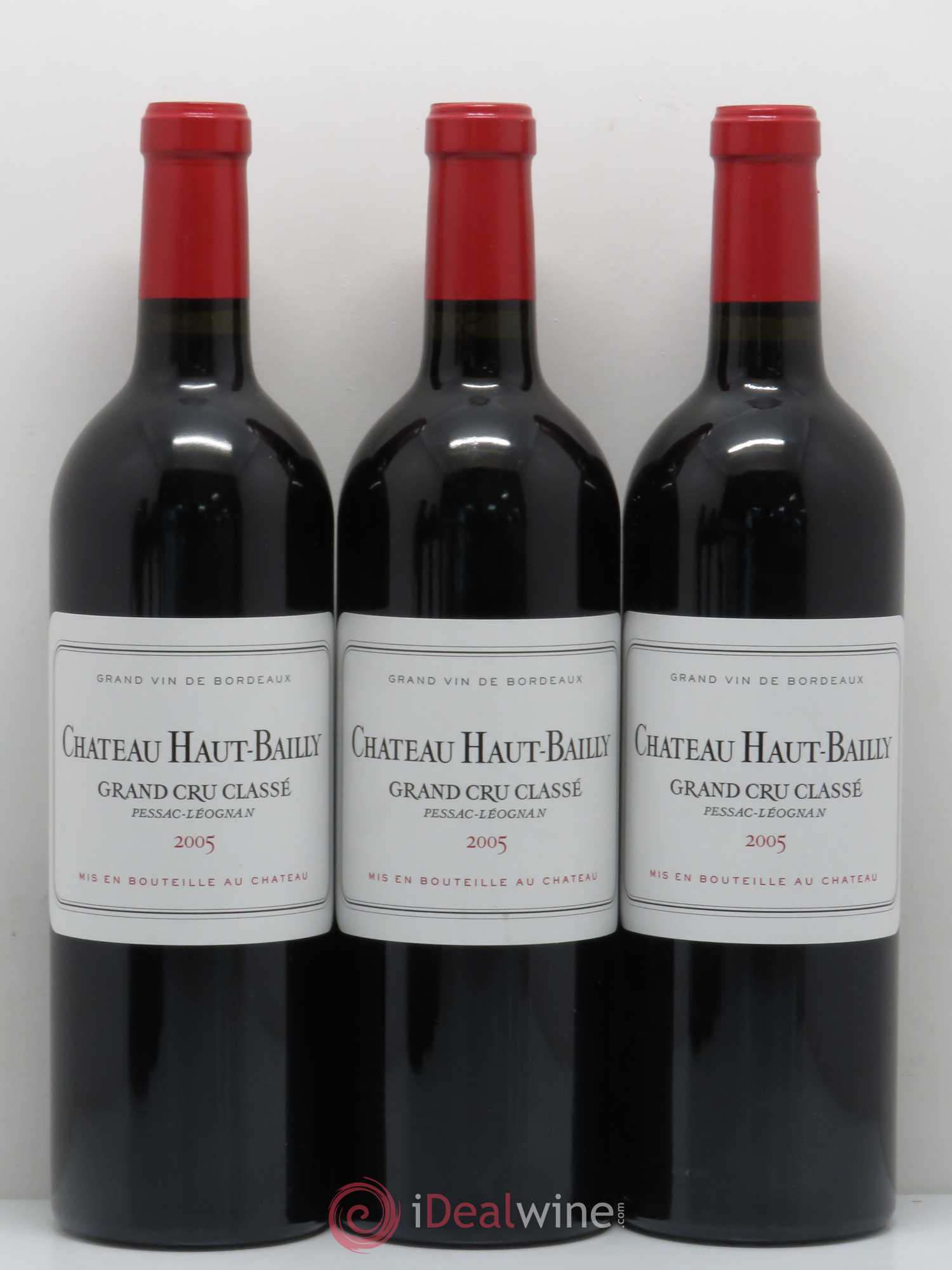 Château Haut-Bailly Cru Classé de Graves 2005 - Lot de 6 bouteilles - 2