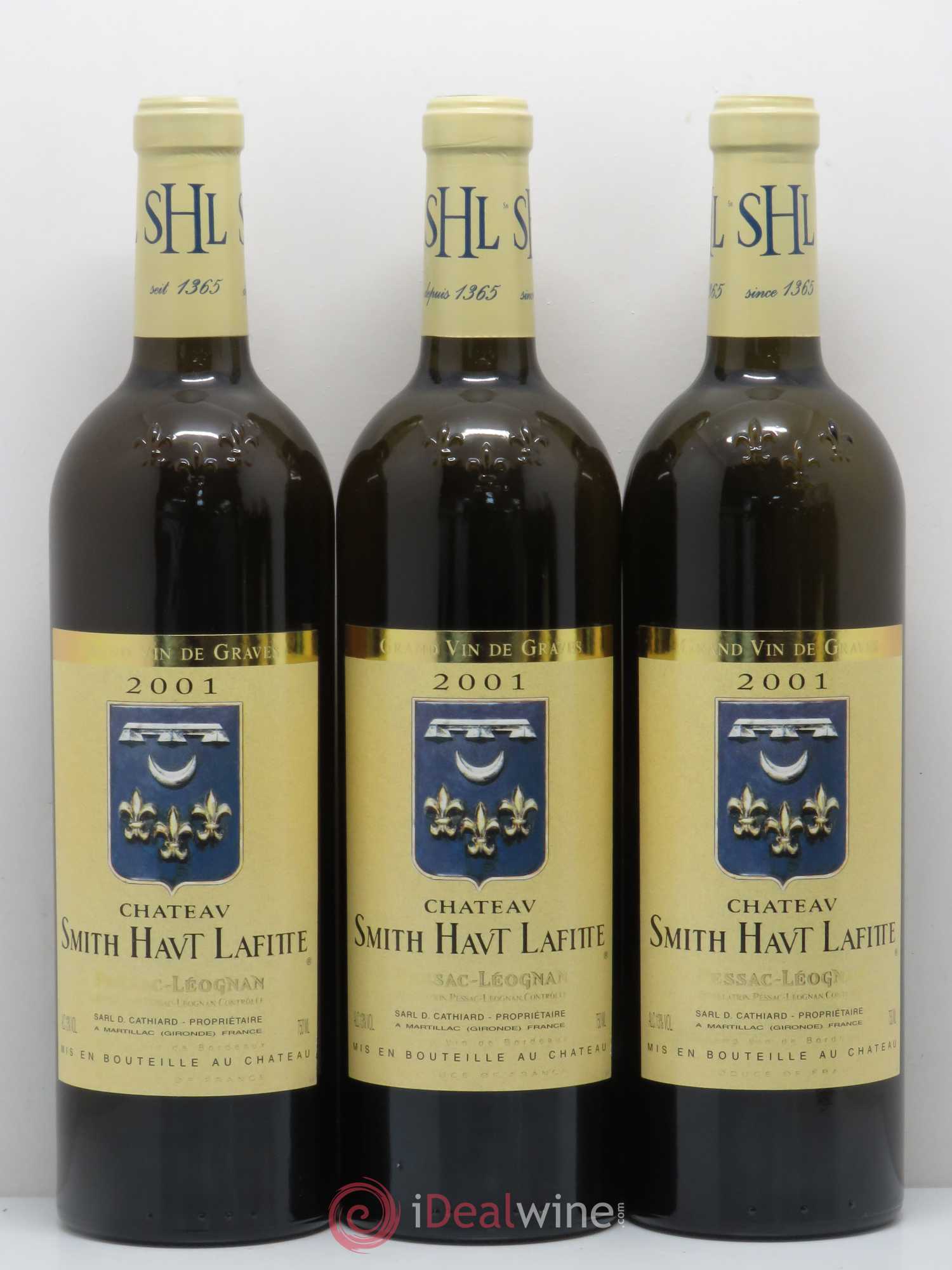 Château Smith Haut Lafitte 2001 - Lot de 6 bouteilles - 1