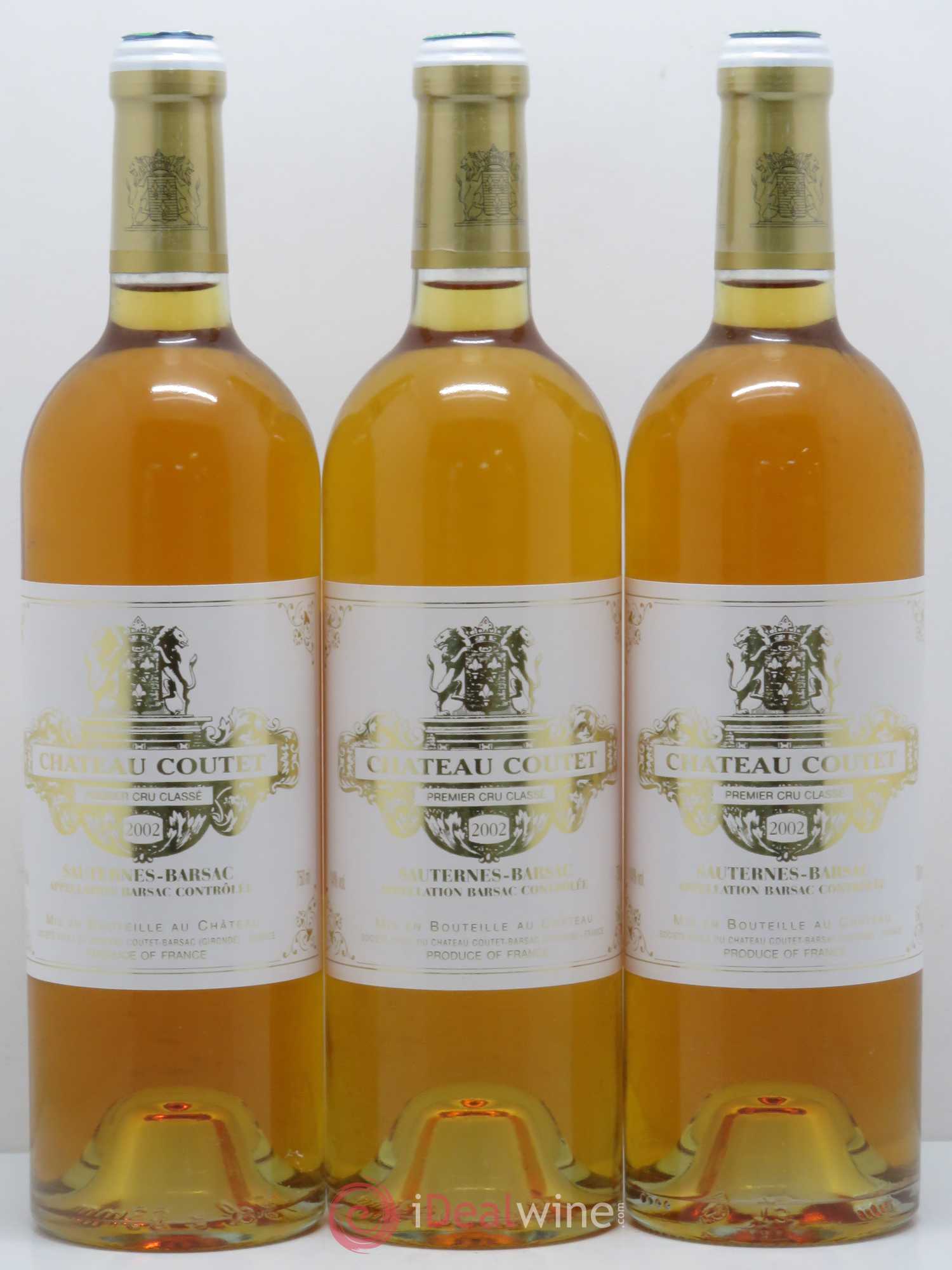 Château Coutet 1er Grand Cru Classé 2002 - Lotto di 12 bottiglie - 2