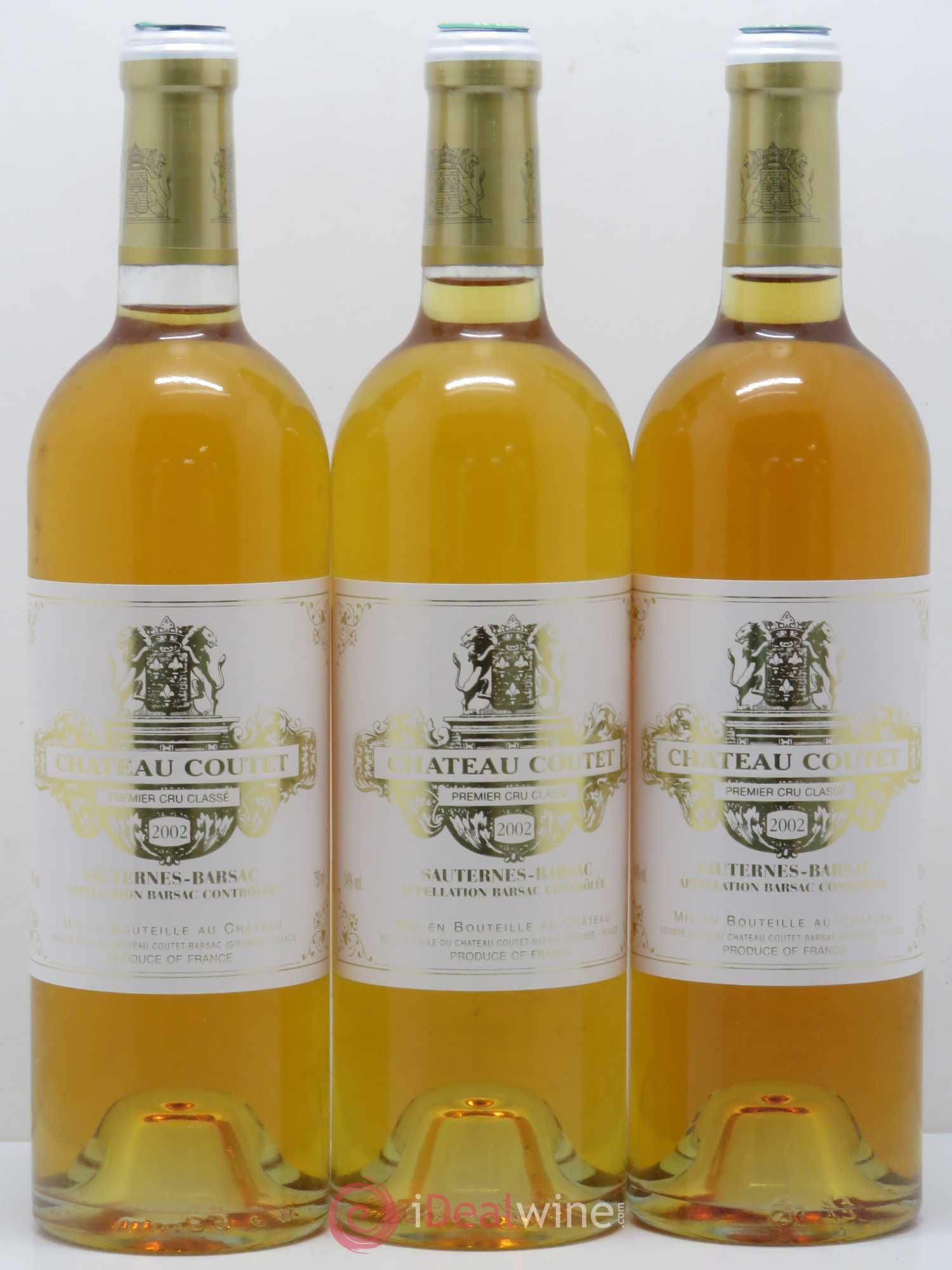 Château Coutet 1er Grand Cru Classé 2002 - Lotto di 12 bottiglie - 3