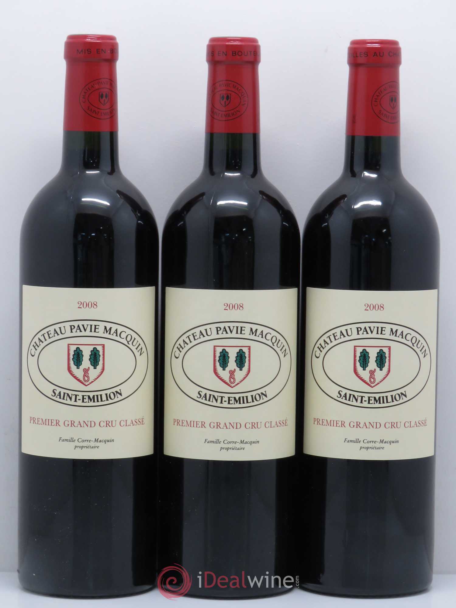 Château Pavie Macquin 1er Grand Cru Classé B 2008 - Lot de 6 bouteilles - 2