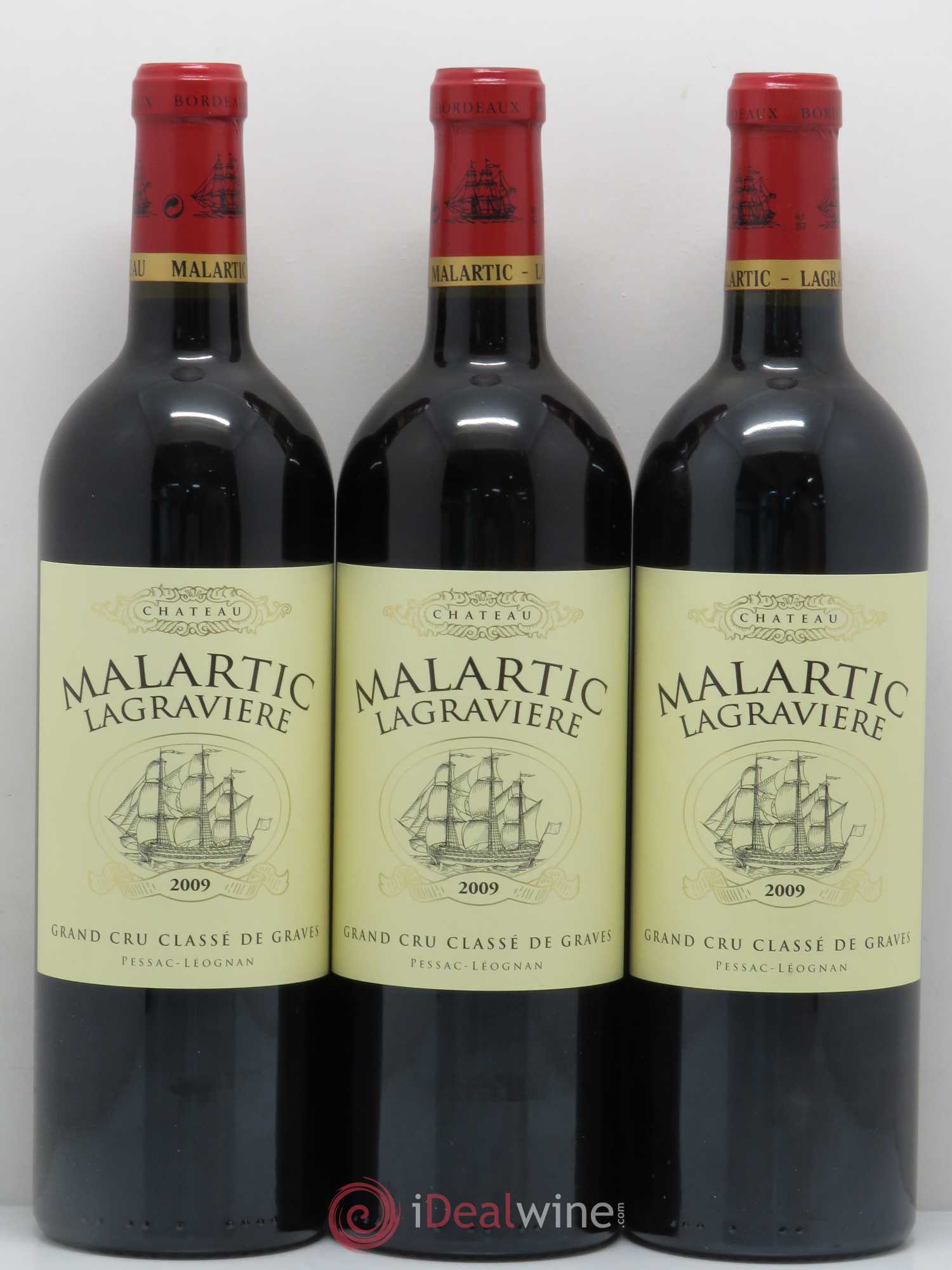Château Malartic-Lagravière Cru Classé de Graves 2009 - Lot de 6 bouteilles - 2